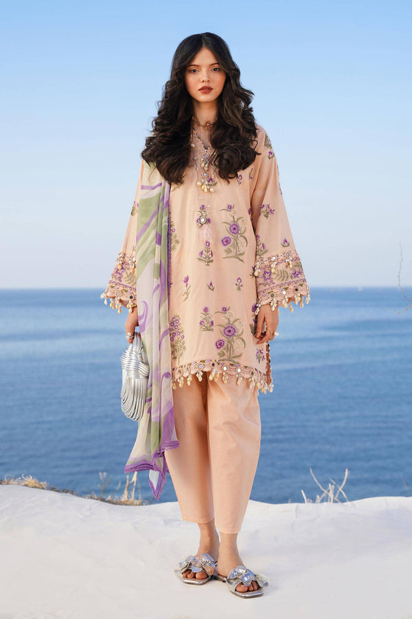Sana Safinaz | Muzlin Spring 24 | M241-010B-CJ - by - Libasekhas UK - Registered Vendor of : Sana Safinaz - 100% Original Designer Dresss