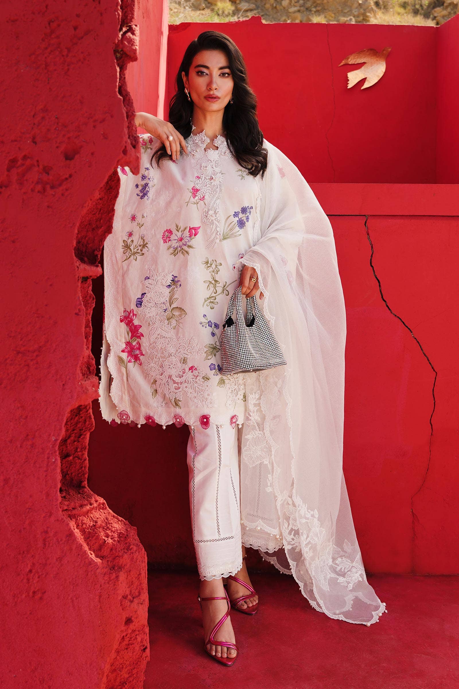 Sana Safinaz | Muzlin Spring 24 | M241-011A-CW - Libasekhas
