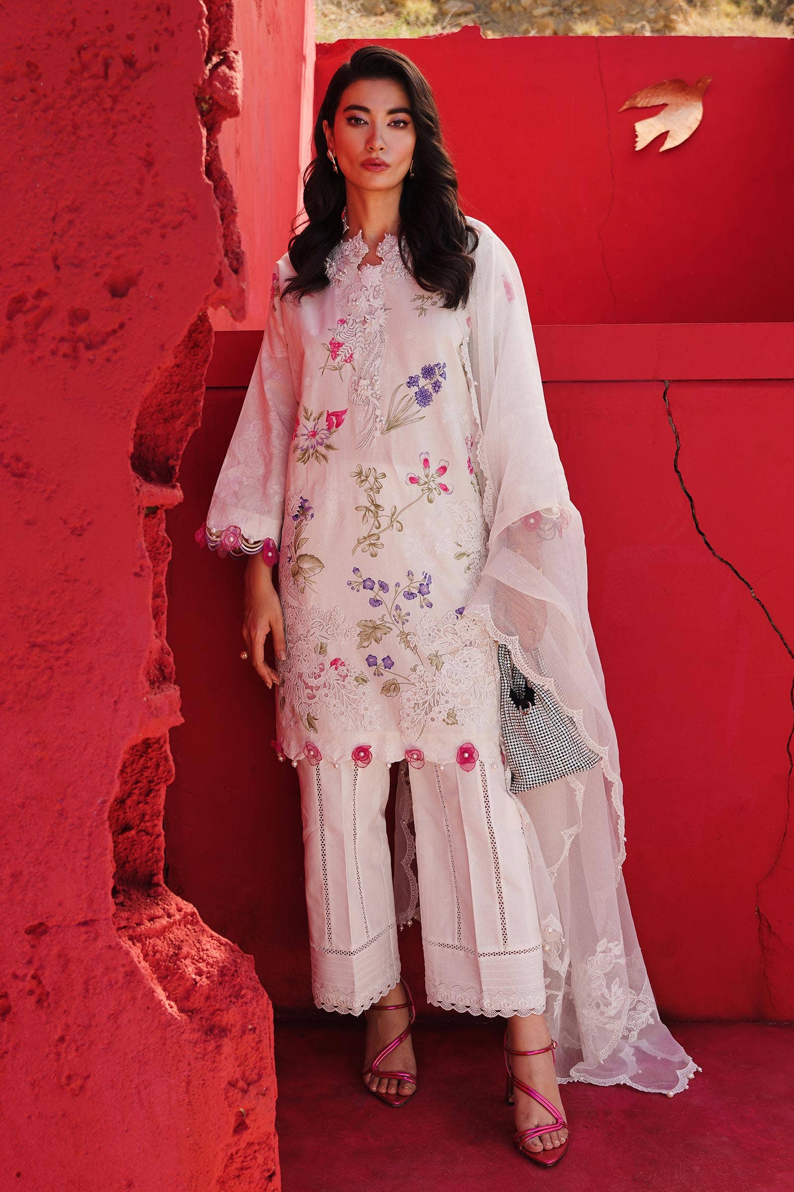 Sana Safinaz | Muzlin Spring 24 | M241-011A-CW - Libasekhas