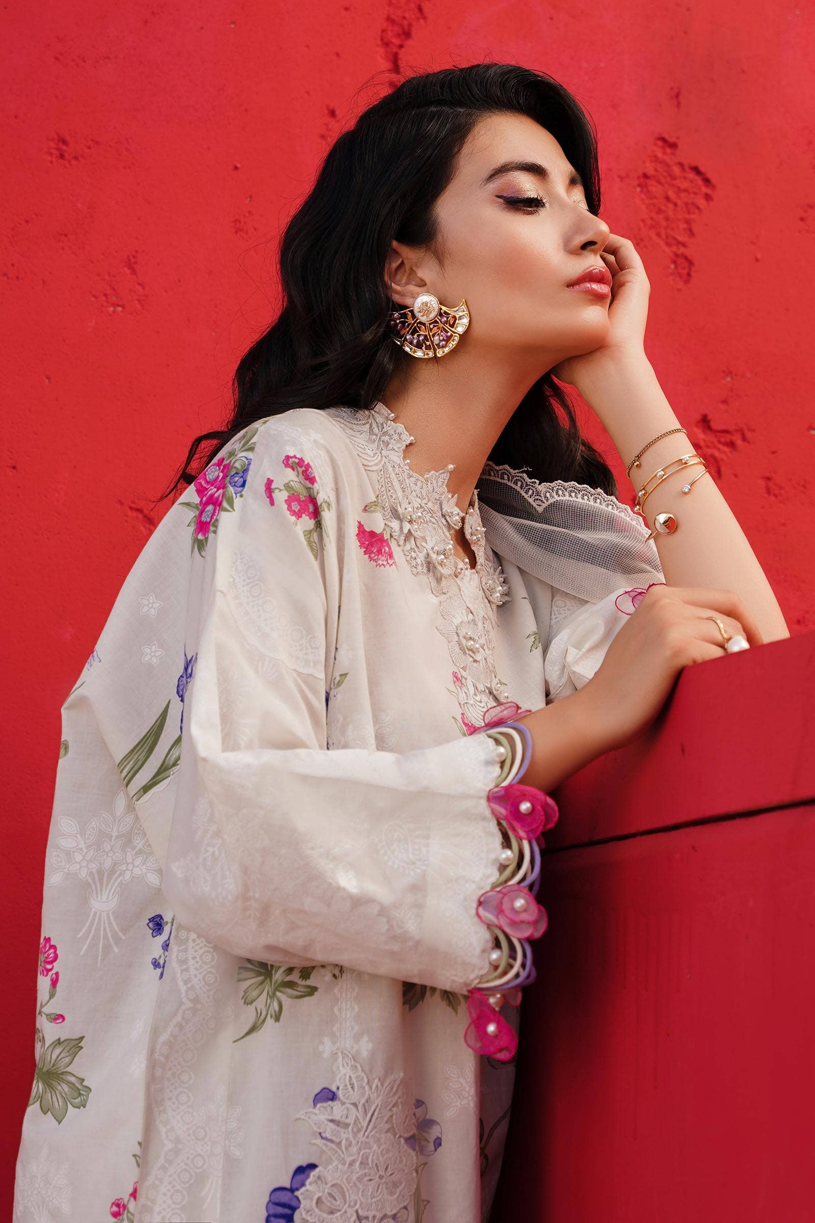 Sana Safinaz | Muzlin Spring 24 | M241-011A-CW - Libasekhas