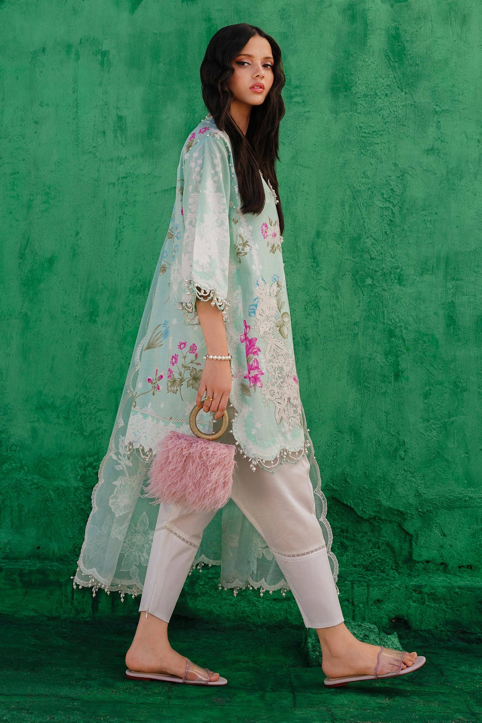 Sana Safinaz | Muzlin Spring 24 | M241-011B-CW - by - Libasekhas UK - Registered Vendor of : sana - 100% Original Designer Dresss