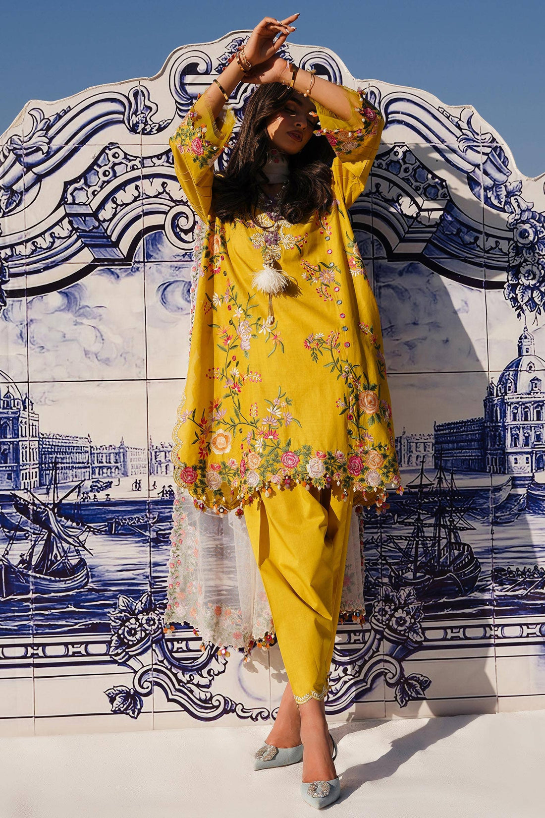 Sana Safinaz | Muzlin Spring 24 | M241-002A-CX - Libasekhas