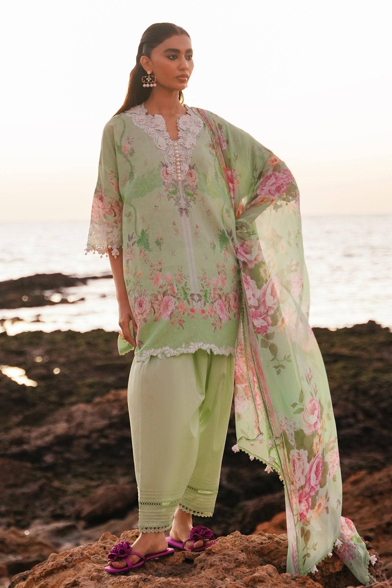 Sana Safinaz | Muzlin Spring 24 | M241-013B-CI - Libasekhas