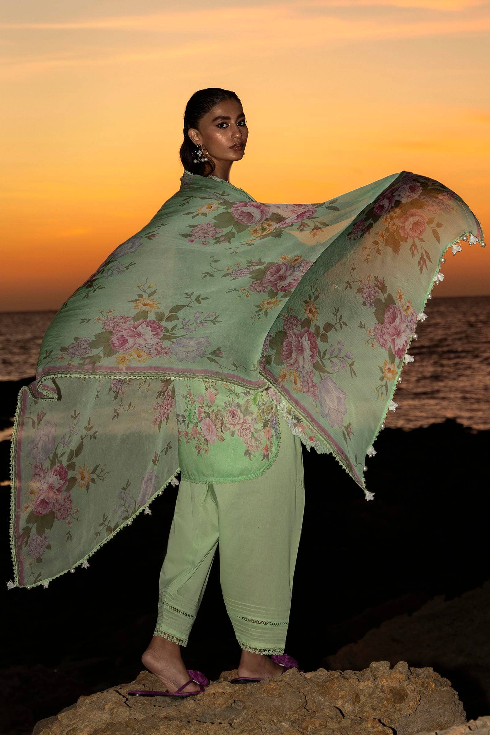 Sana Safinaz | Muzlin Spring 24 | M241-013B-CI - Libasekhas