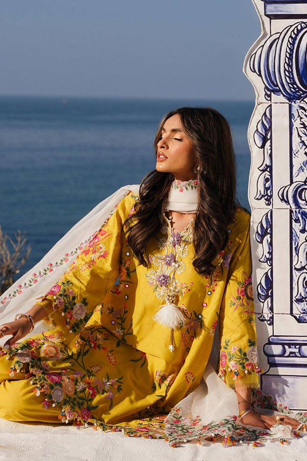 Sana Safinaz | Muzlin Spring 24 | M241-002A-CX - by - Libasekhas UK - Registered Vendor of : Sana Safinaz - 100% Original Designer Dresss