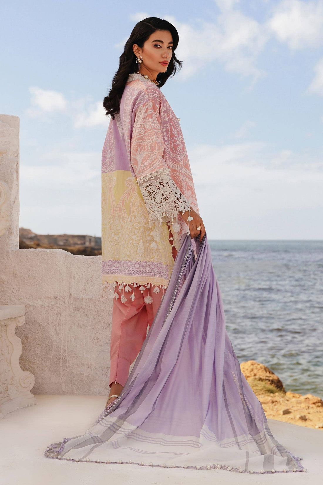 Sana Safinaz | Muzlin Spring 24 | M241-015A-DG - Libasekhas