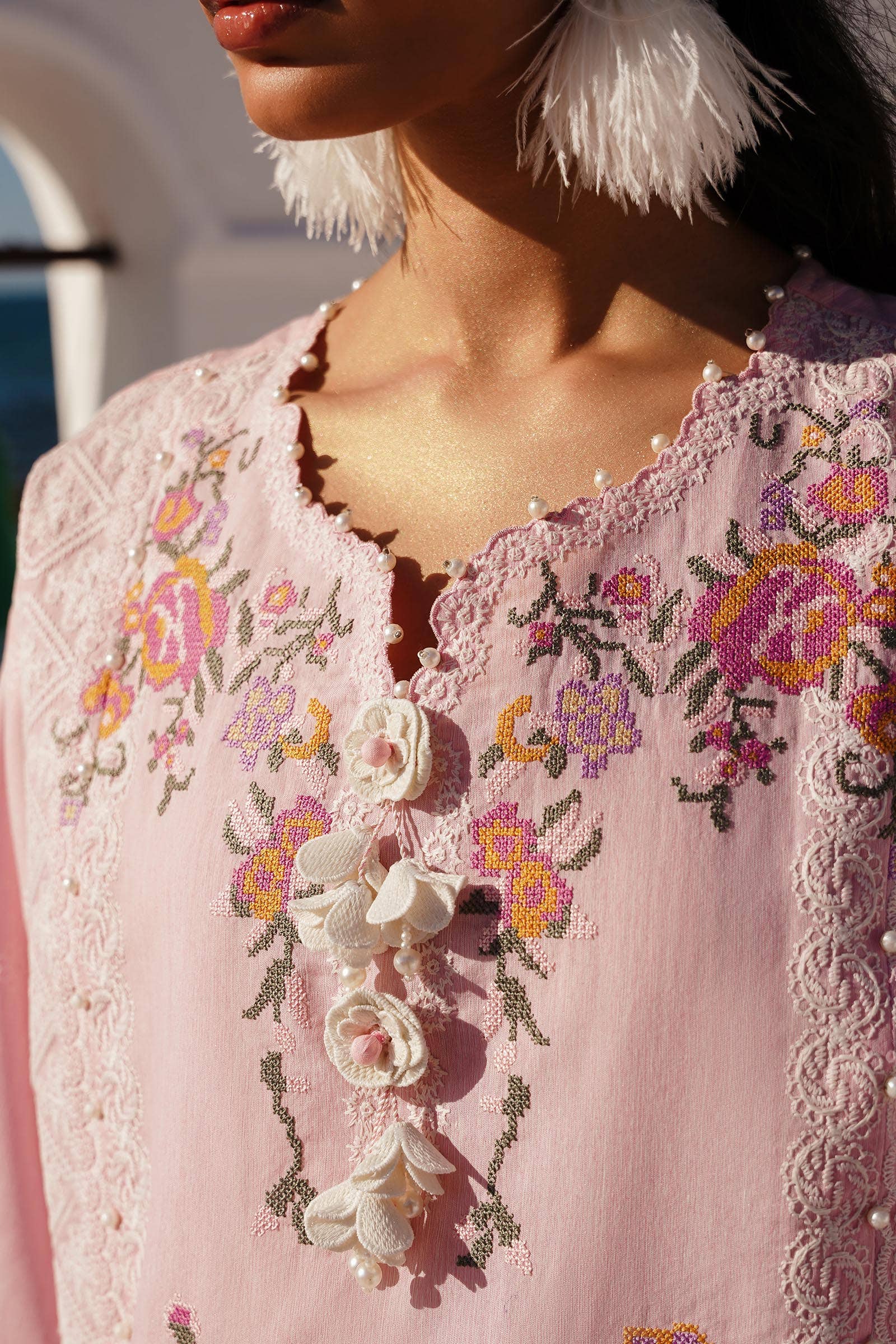 Sana Safinaz | Muzlin Spring 24 | M241-016A-CL - Libasekhas