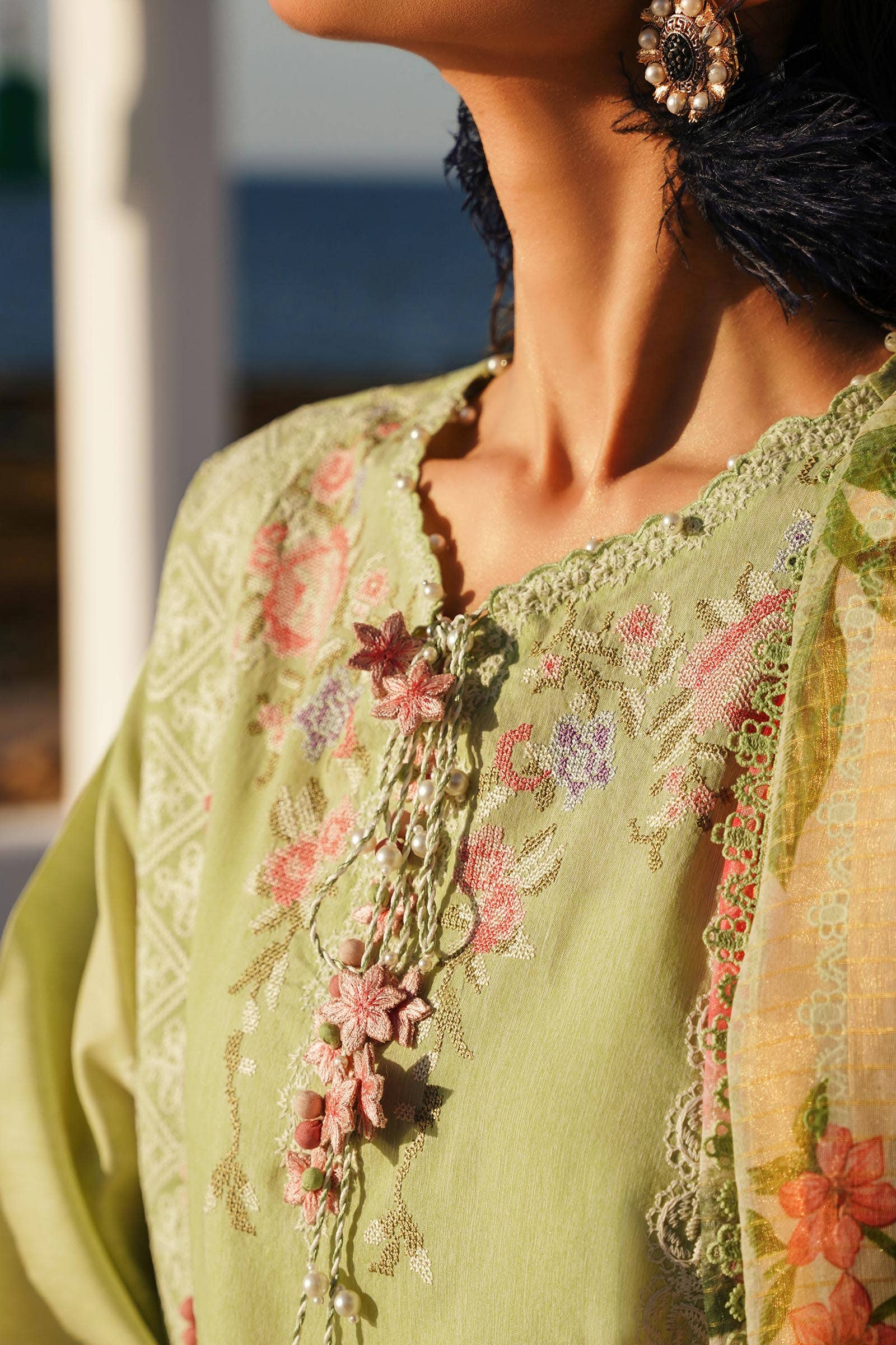 Sana Safinaz | Muzlin Spring 24 | M241-016B-CL - Libasekhas