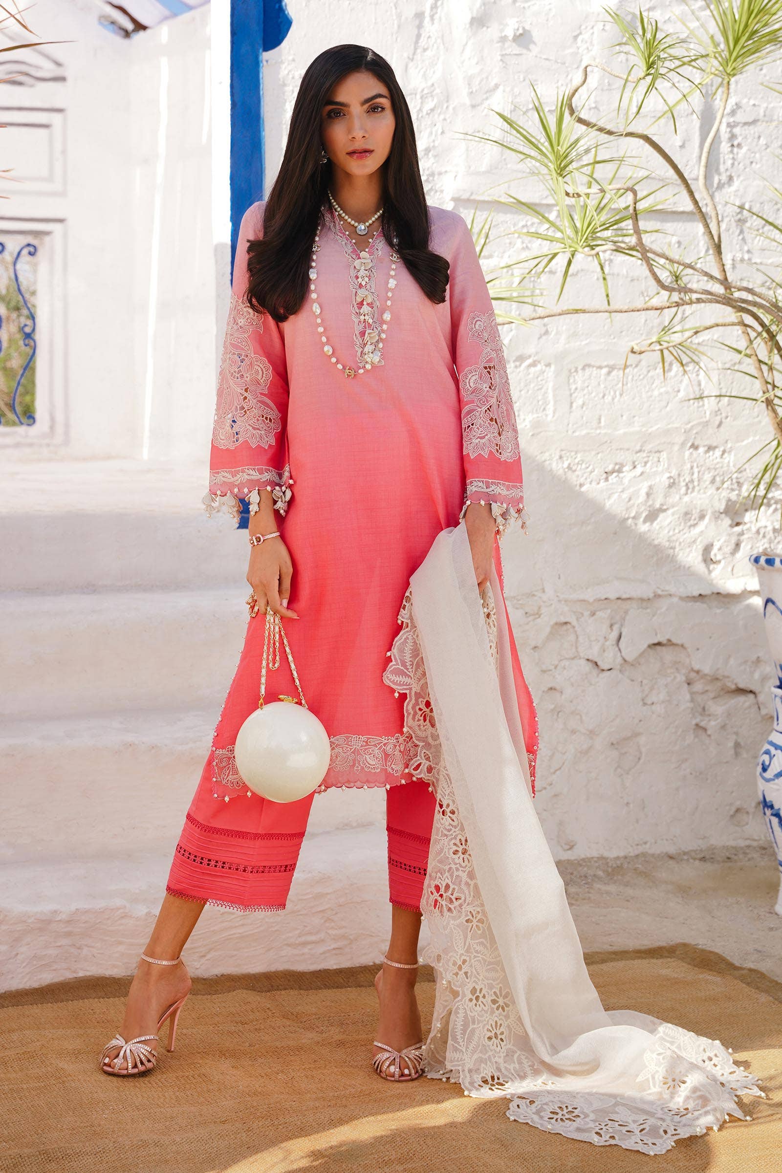 Sana Safinaz | Muzlin Spring 24 | M241-017A-CW - Libasekhas