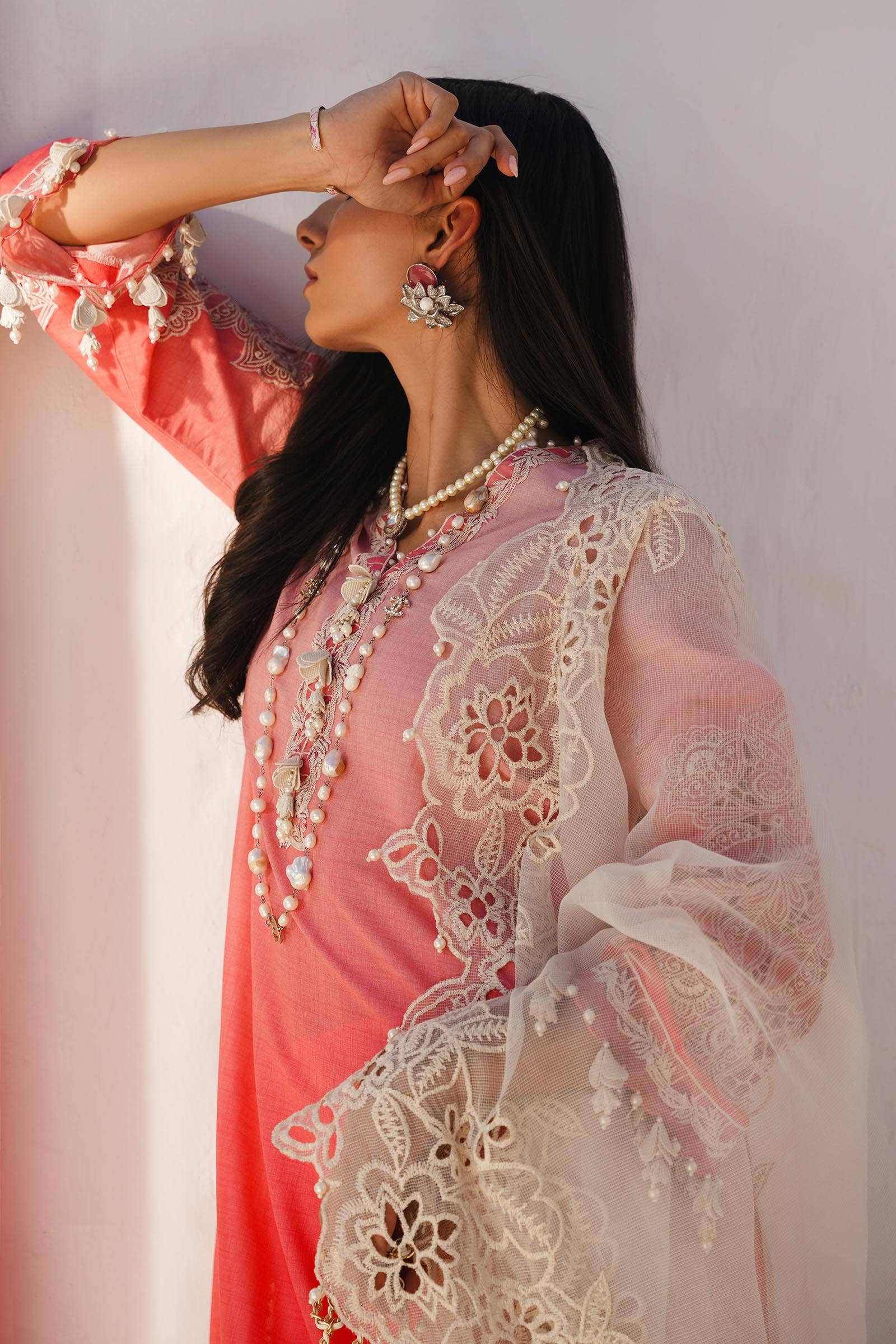 Sana Safinaz | Muzlin Spring 24 | M241-017A-CW - Libasekhas