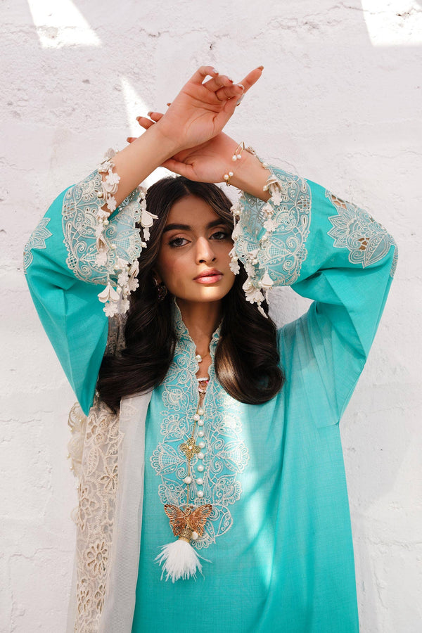 Sana Safinaz | Muzlin Spring 24 | M241-017B-CW - by - Libasekhas UK - Registered Vendor of : Sana Safinaz - 100% Original Designer Dresss