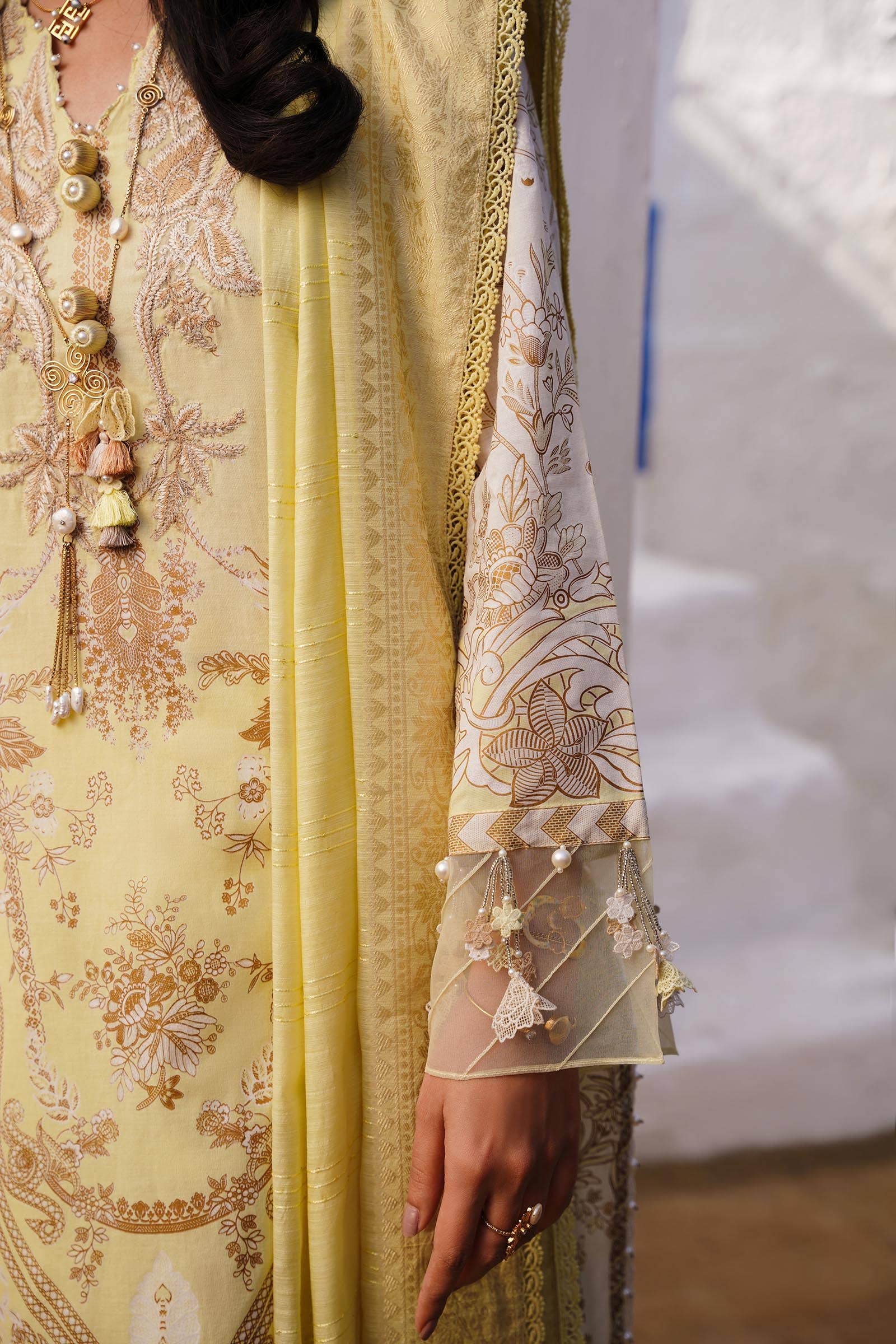 Sana Safinaz | Muzlin Spring 24 | M241-018A-CM - Libasekhas