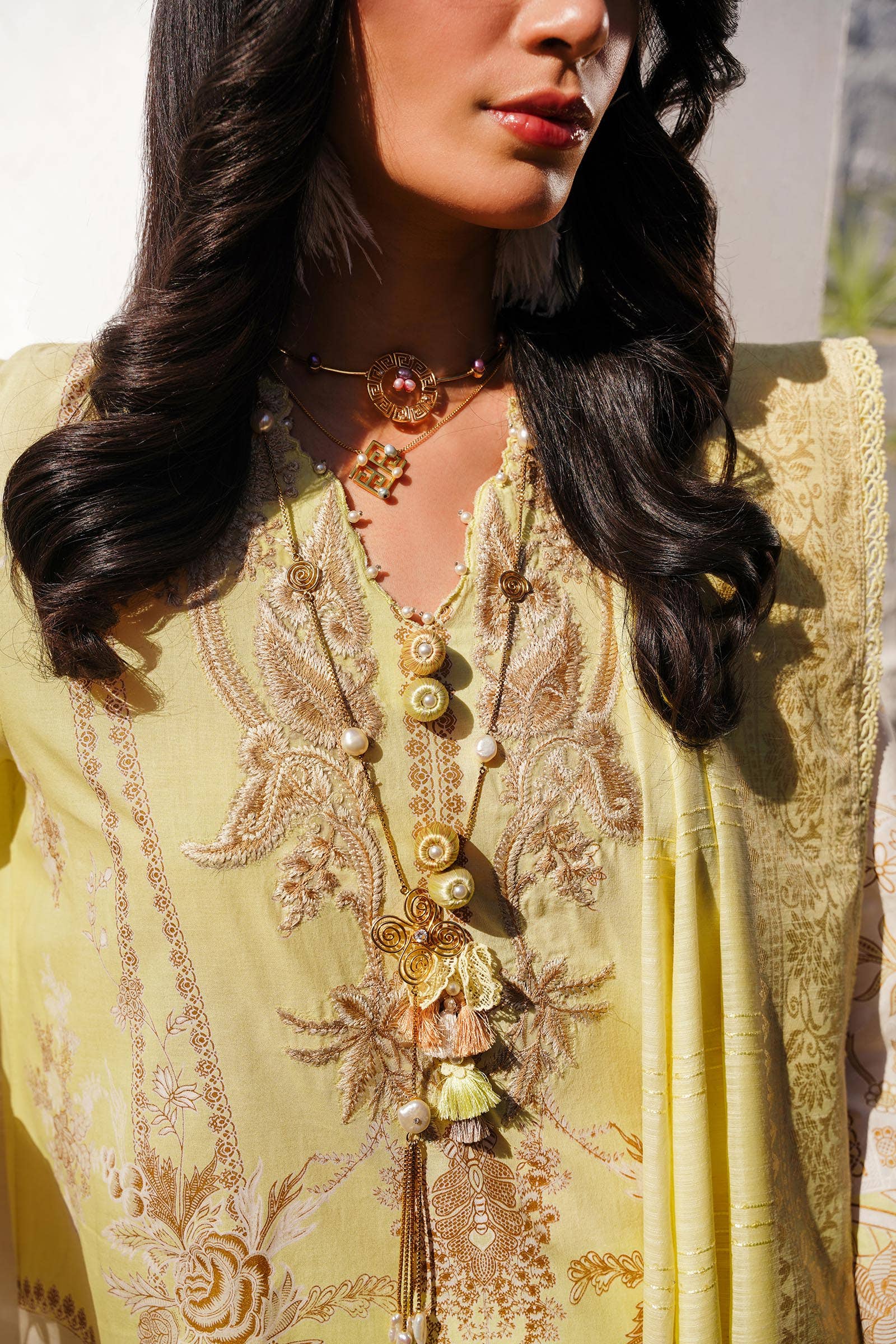 Sana Safinaz | Muzlin Spring 24 | M241-018A-CM - Libasekhas