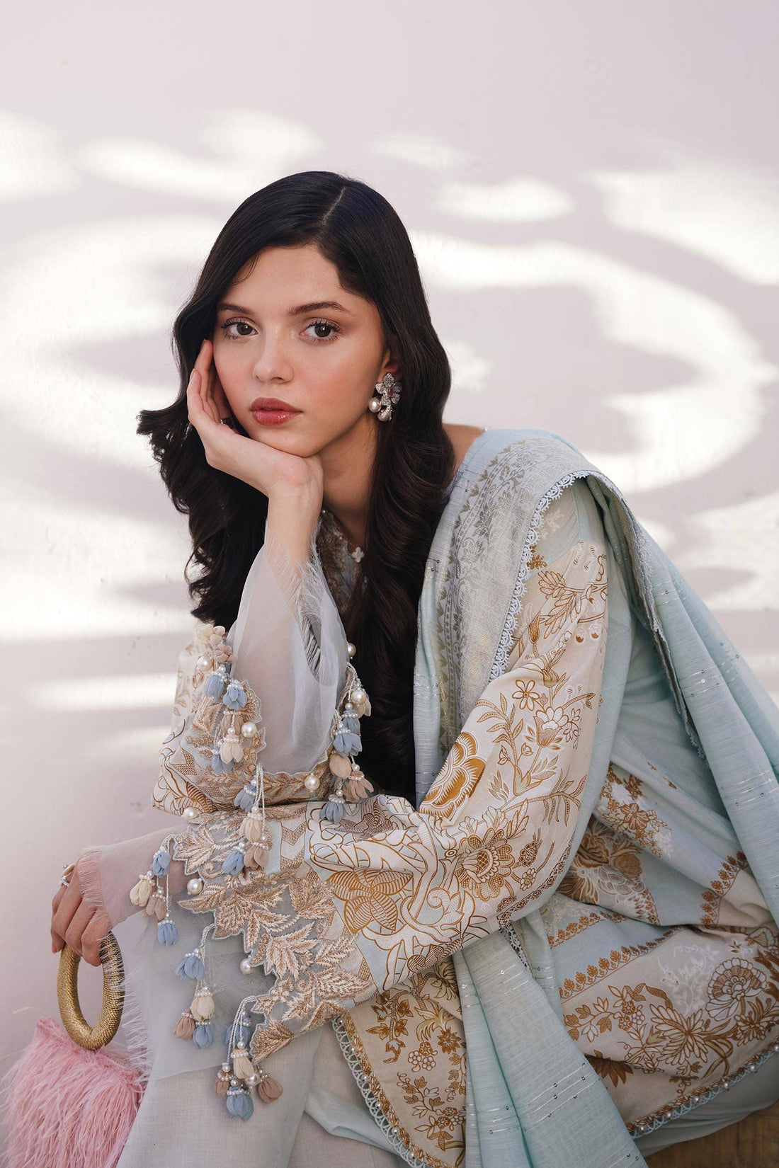 Sana Safinaz | Muzlin Spring 24 | M241-018B-CM - Libasekhas