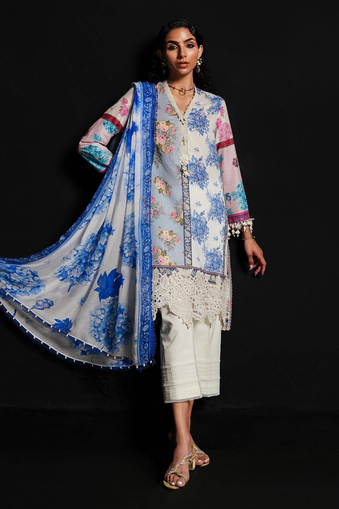 Sana Safinaz | Muzlin Spring 24 | M241-003A-CI - Libasekhas