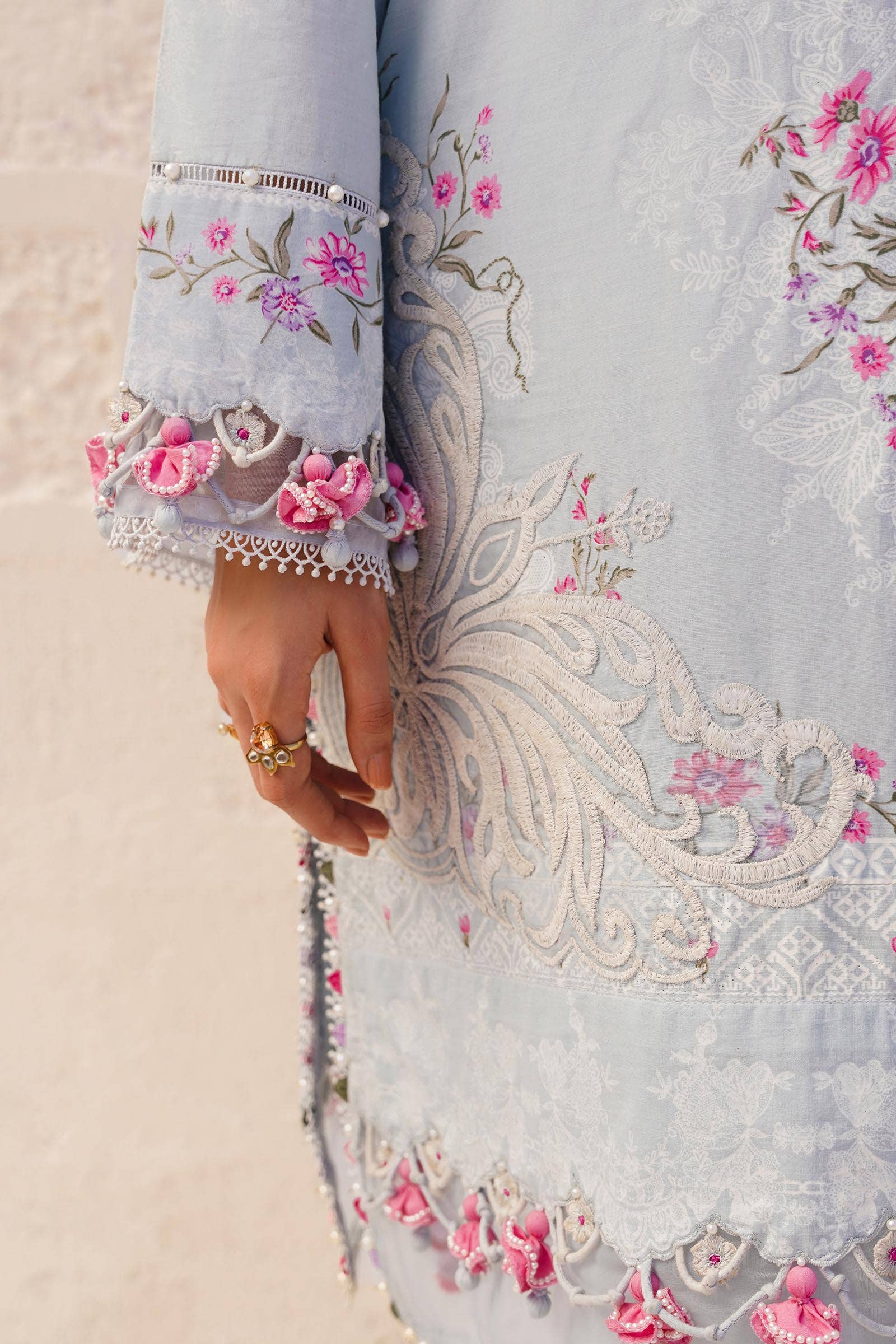 Sana Safinaz | Muzlin Spring 24 | M241-019B-CI - Libasekhas