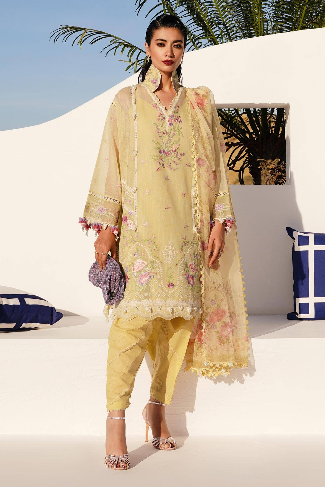 Sana Safinaz | Muzlin Spring 24 | M241-005B-CL - Libasekhas