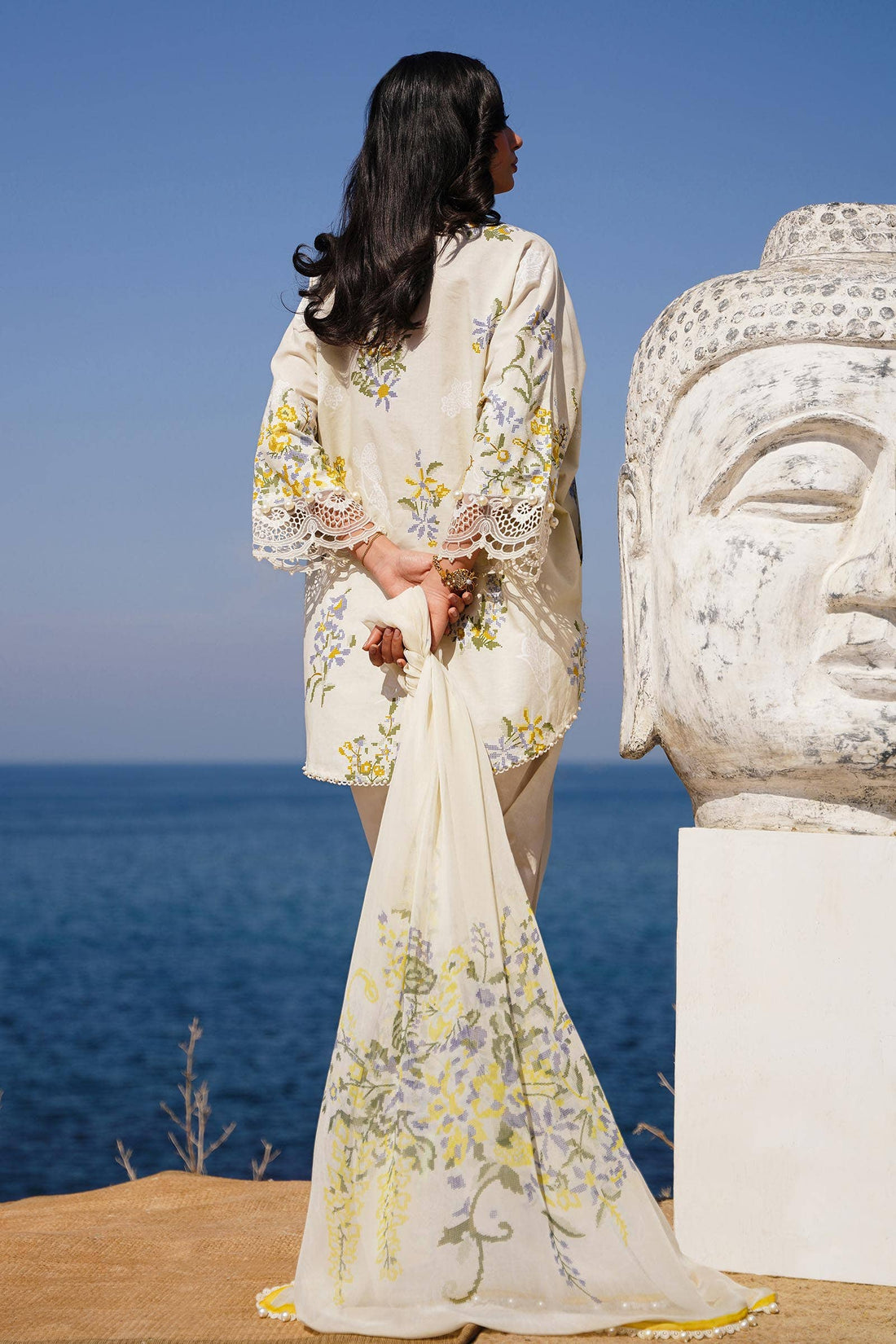 Sana Safinaz | Muzlin Spring 24 | M241-006A-CJ - Libasekhas