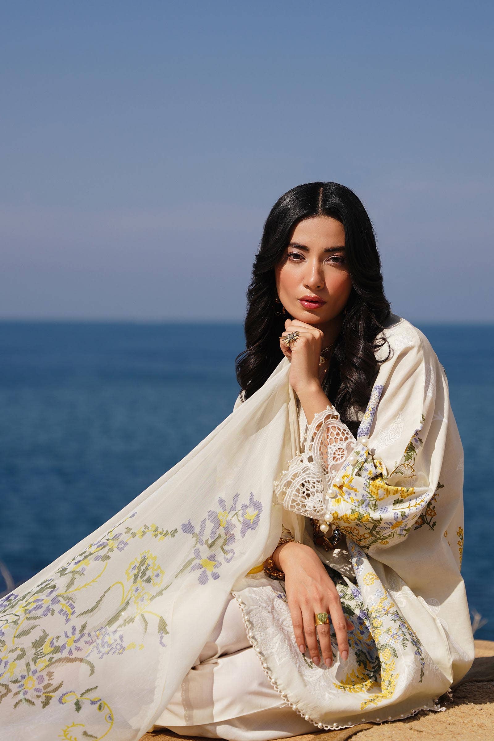 Sana Safinaz | Muzlin Spring 24 | M241-006A-CJ - Libasekhas