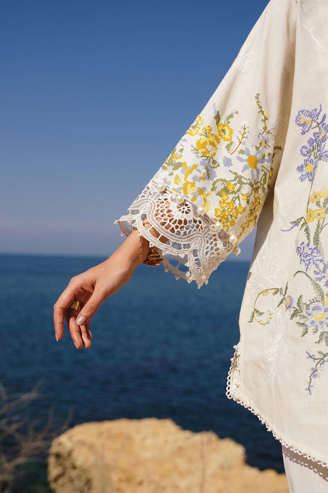 Sana Safinaz | Muzlin Spring 24 | M241-006A-CJ - Libasekhas