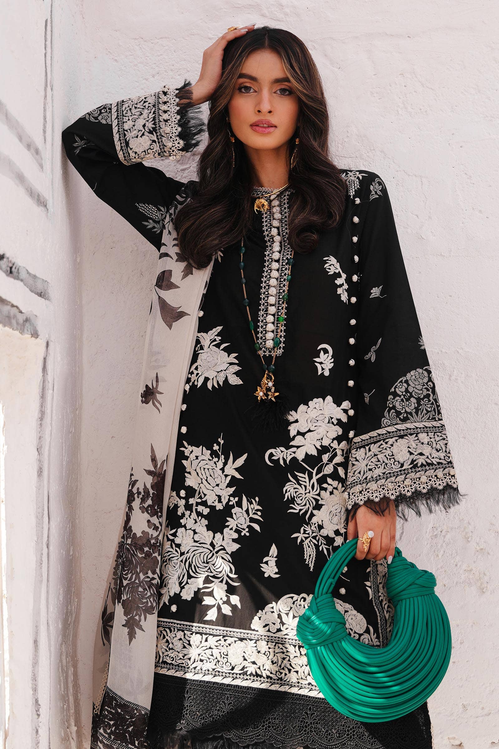 Sana Safinaz | Muzlin Spring 24 | M241-007A-CJ - Libasekhas