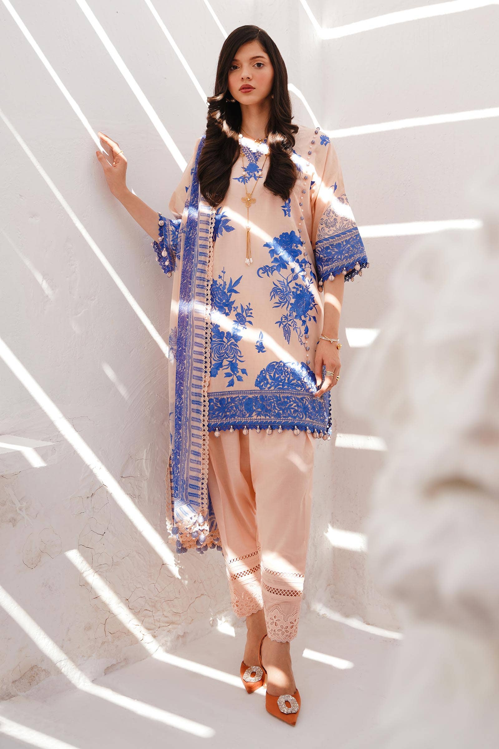 Sana Safinaz | Muzlin Spring 24 | M241-007B-CJ - Libasekhas