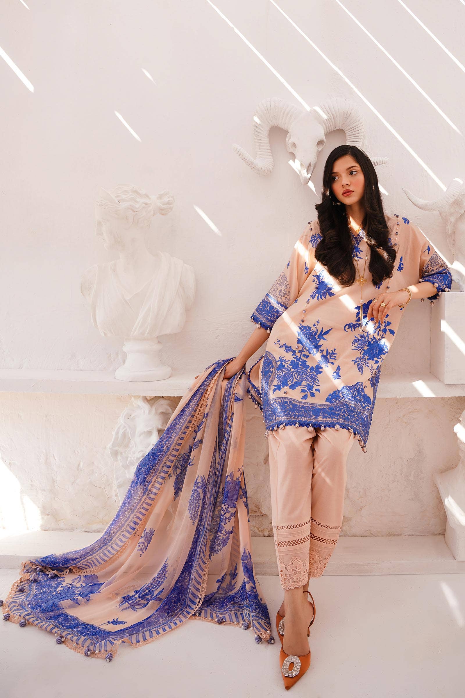 Sana Safinaz | Muzlin Spring 24 | M241-007B-CJ - Libasekhas
