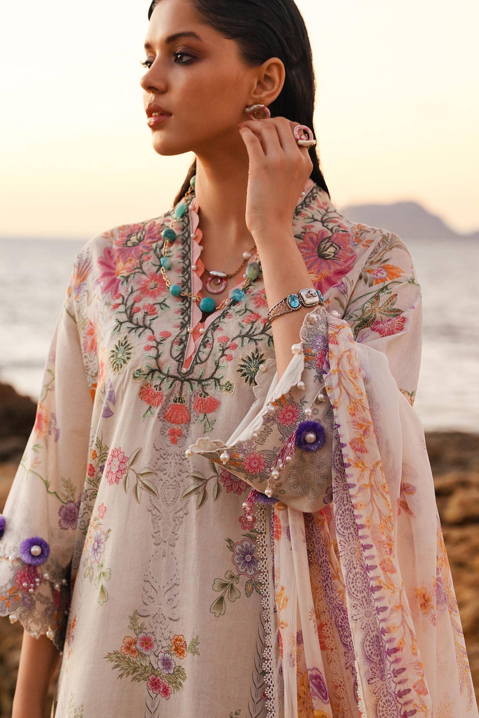Sana Safinaz | Muzlin Spring 24 | M241-008A-CI - Libasekhas
