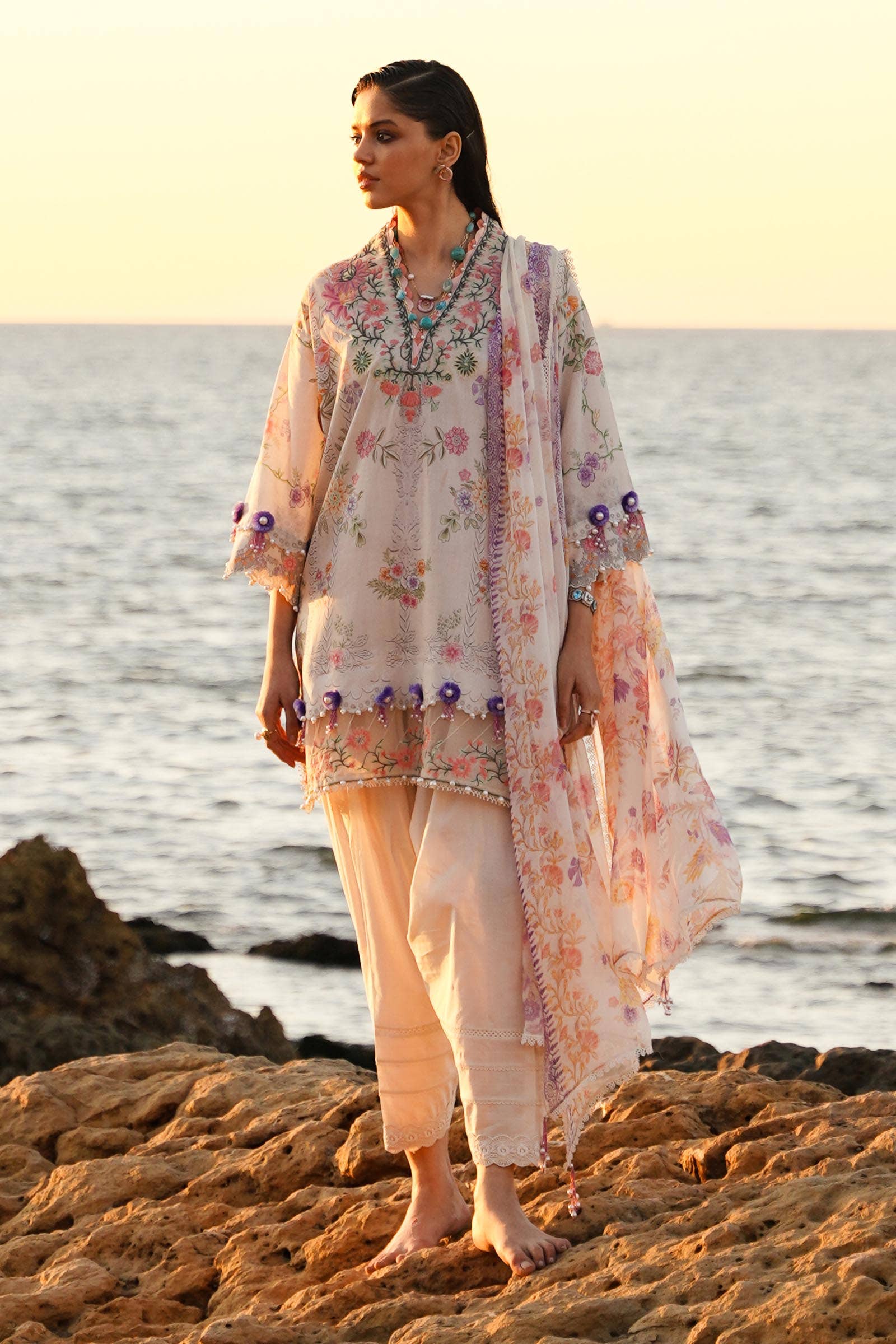 Sana Safinaz | Muzlin Spring 24 | M241-008A-CI - Libasekhas