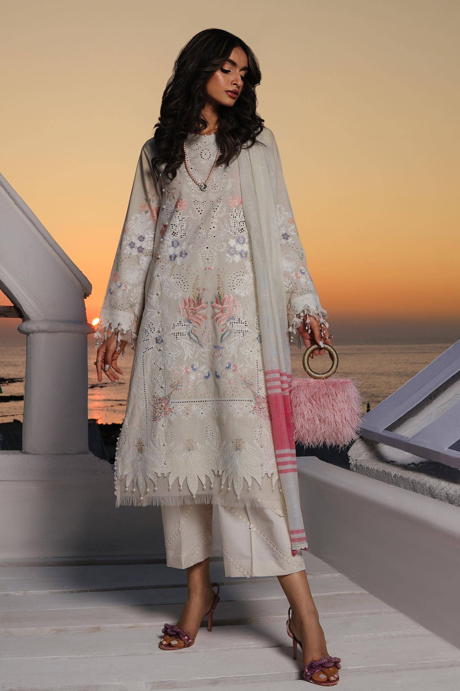 Sana Safinaz | Muzlin Spring 24 | M241-009A-DF - Libasekhas