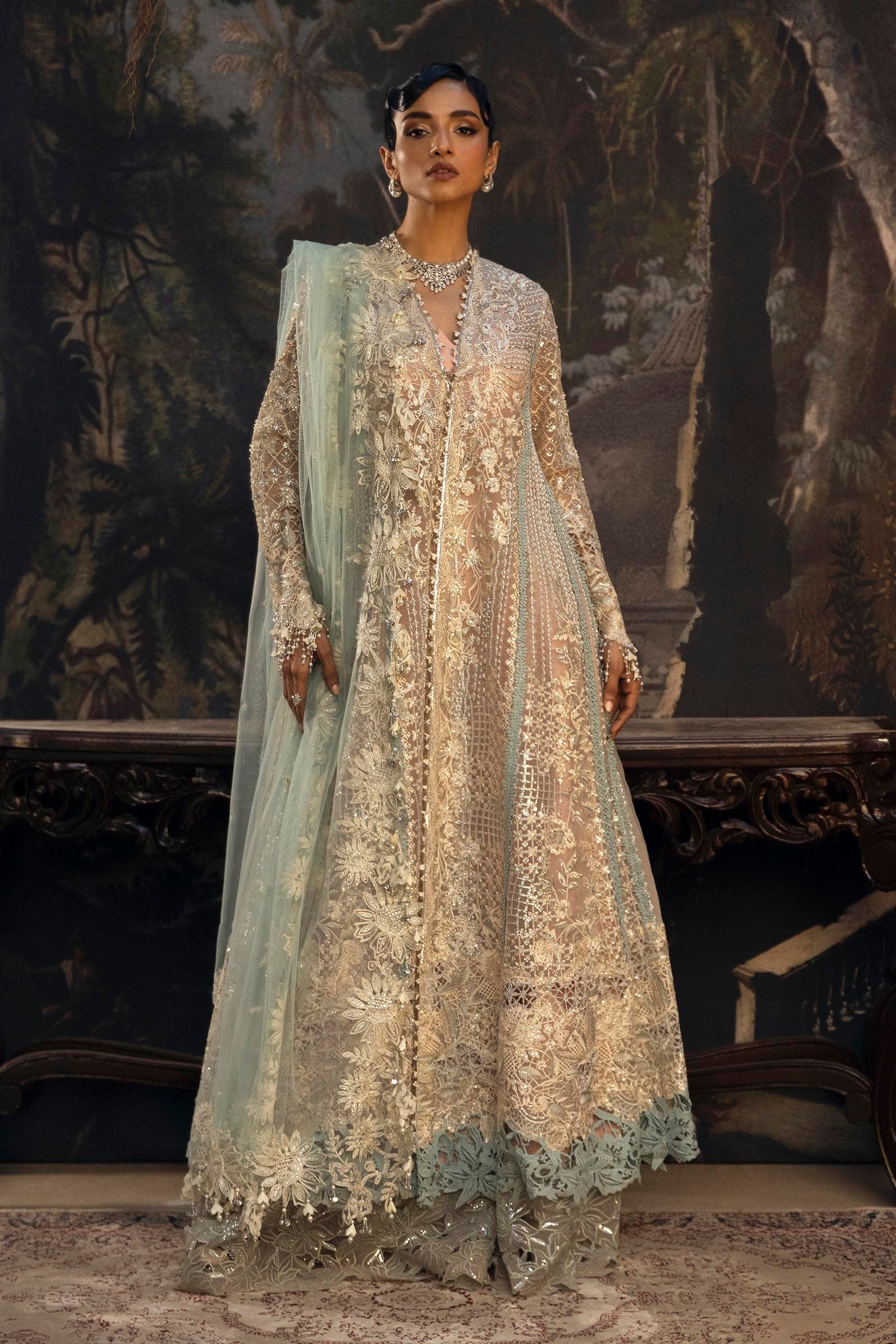 Sana Safinaz | Nura Festive 25 | N251-001-3CT - by Libasekhas UK - Registered Vendor of : Sana Safinaz - 100% Original Designer Dress