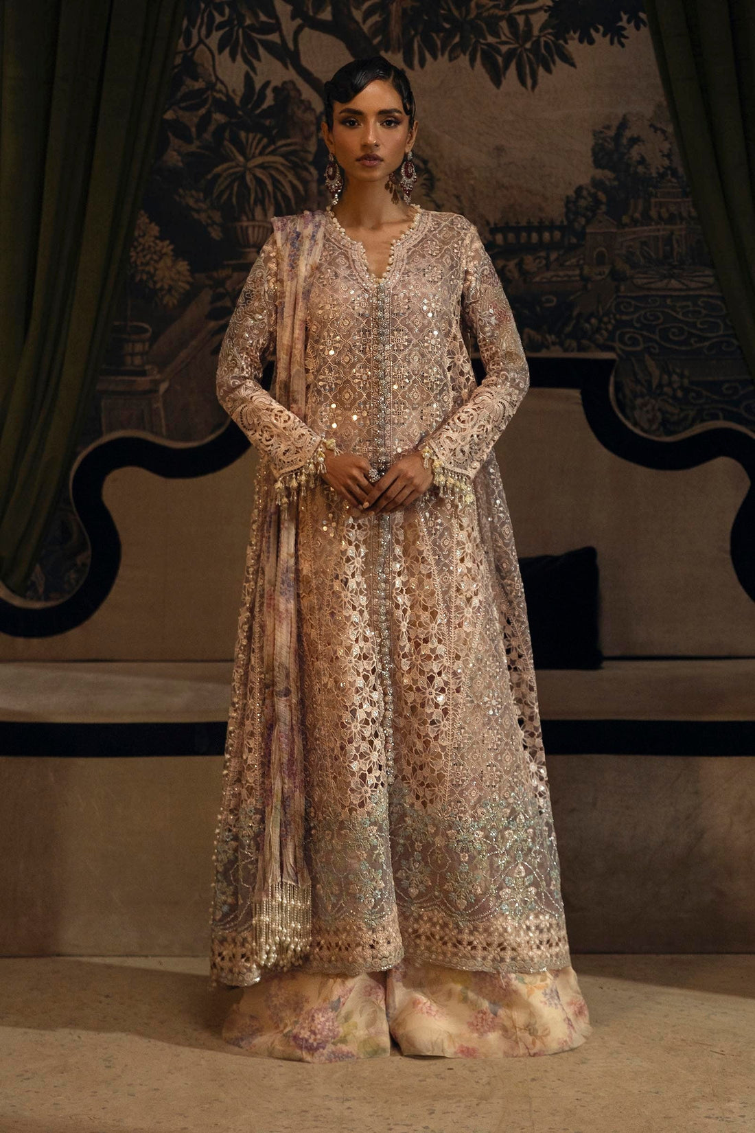 Sana Safinaz | Nura Festive 25 |  N251-004-3DJ - by Libasekhas UK - Registered Vendor of : Sana Safinaz - 100% Original Designer Dress