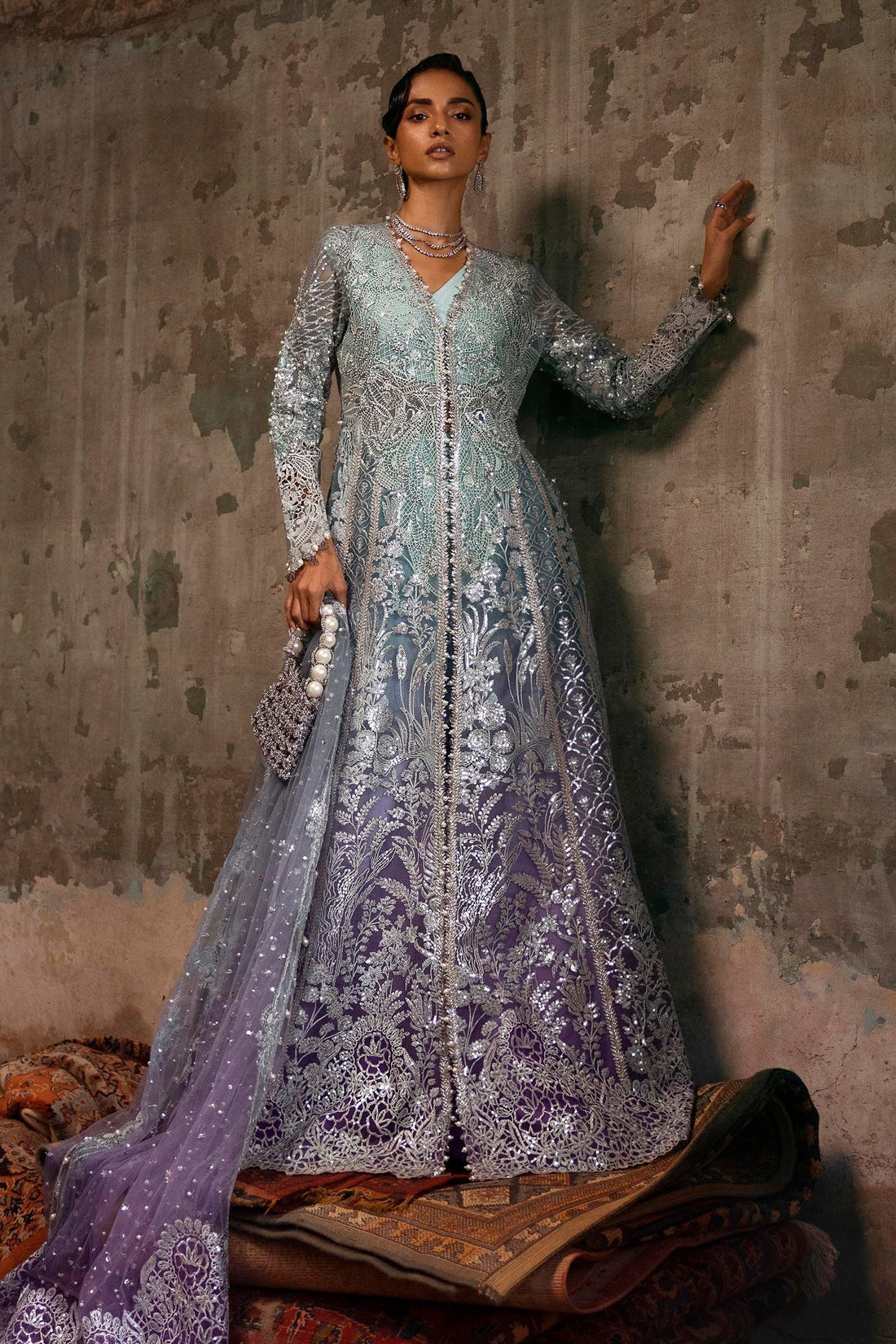 Sana Safinaz | Nura Festive 25 | N252-002-3CX - by - Libasekhas UK - Registered Vendor of : Sana Safinaz - 100% Original Designer Dresss