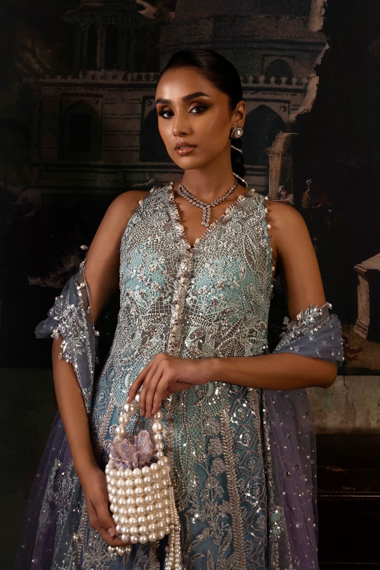 Sana Safinaz | Nura Festive 25 | N252-002-3CX - by - Libasekhas UK - Registered Vendor of : Sana Safinaz - 100% Original Designer Dresss