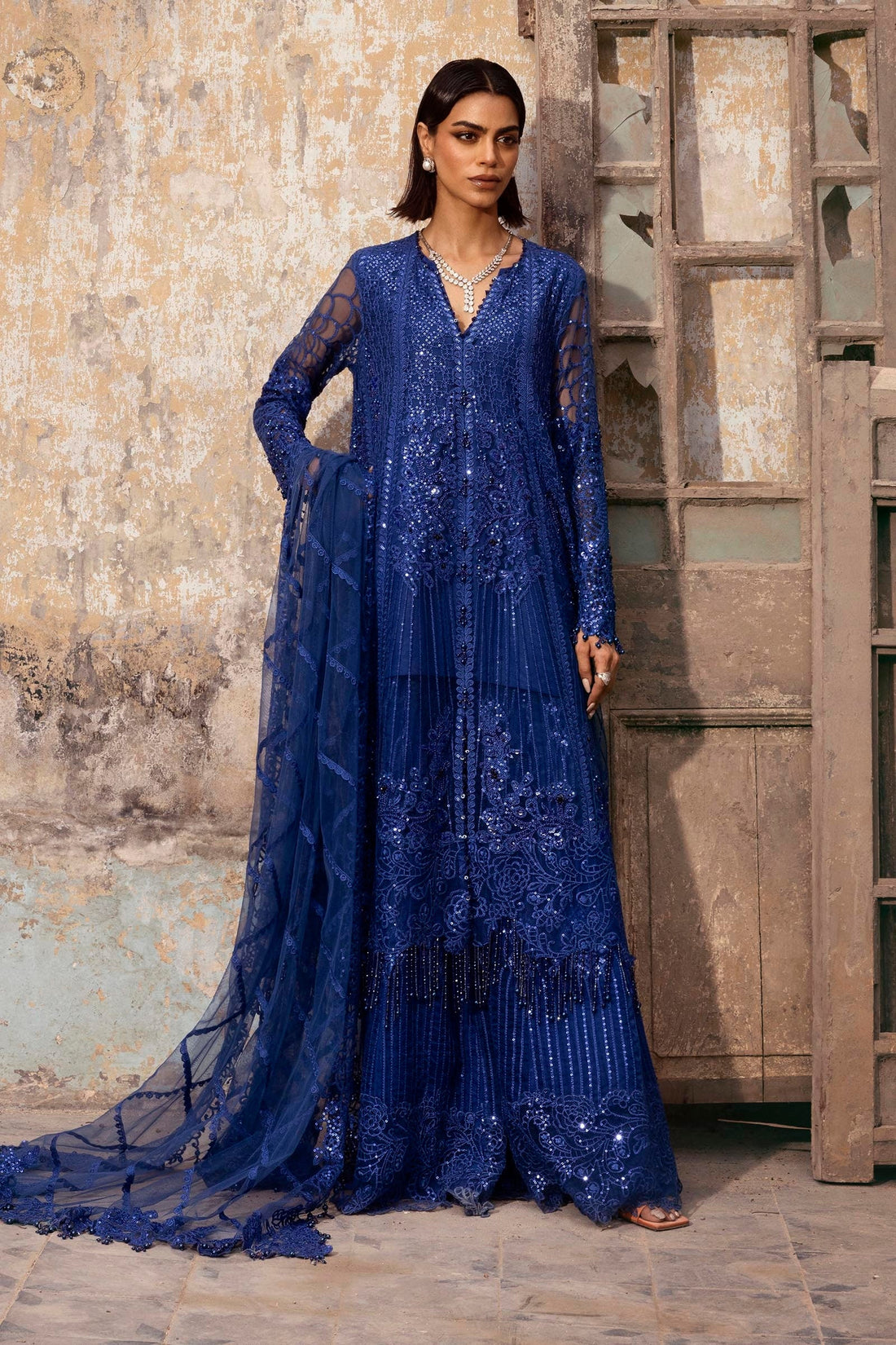 Sana Safinaz | Nura Festive 25 | N252-003-3CX - by - Libasekhas UK - Registered Vendor of : Sana Safinaz - 100% Original Designer Dresss