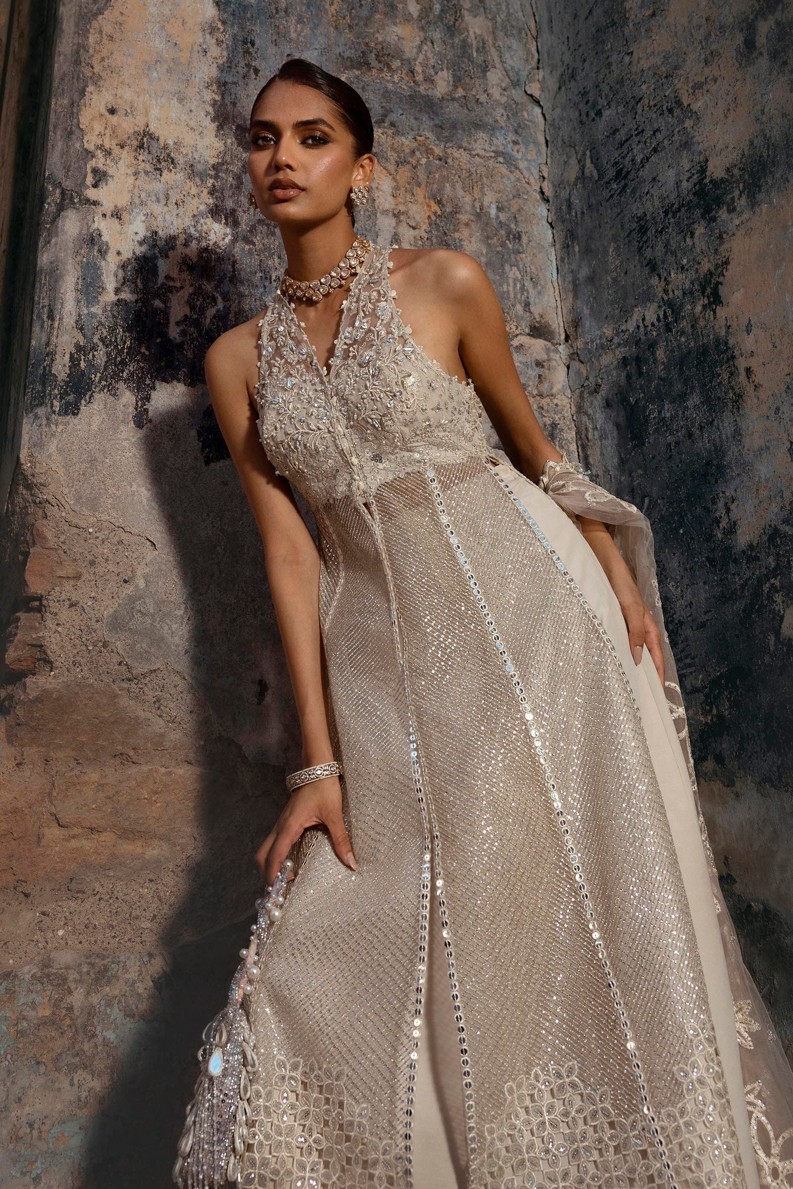 Sana Safinaz | Nura Festive 25 | N252-004-3CX - by - Libasekhas UK - Registered Vendor of : Sana Safinaz - 100% Original Designer Dresss