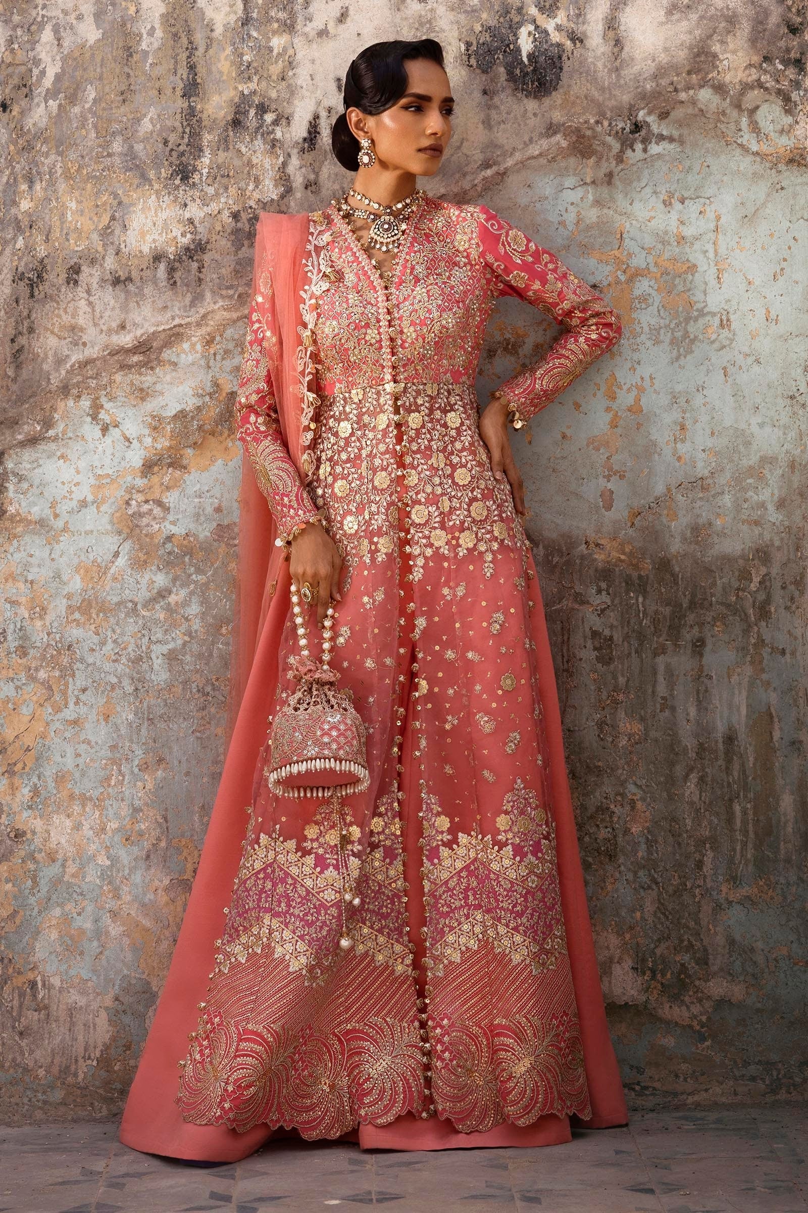 Sana Safinaz | Nura Festive 25 | N252-005-3CX - by - Libasekhas UK - Registered Vendor of : Sana Safinaz - 100% Original Designer Dresss