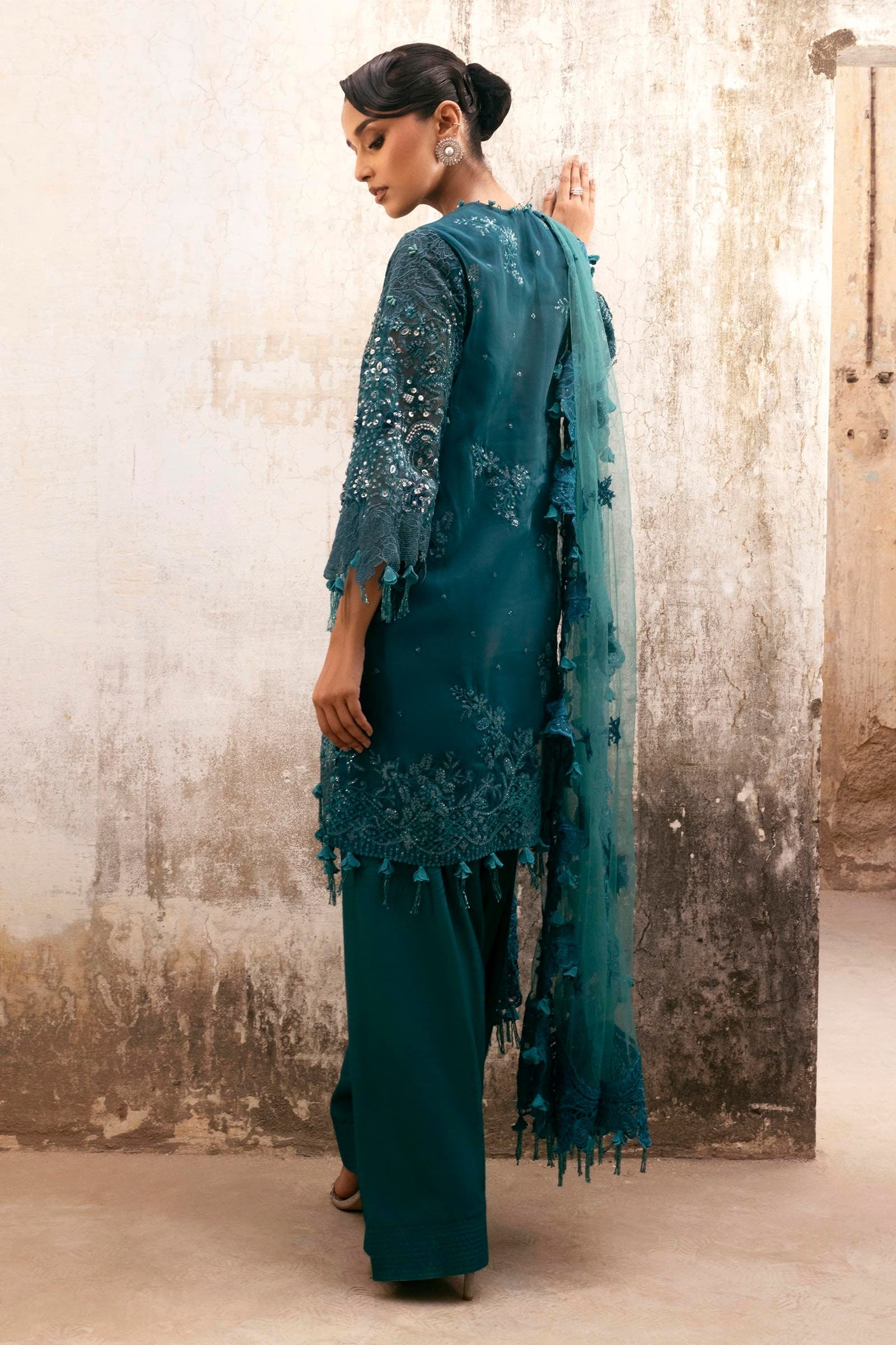 Sana Safinaz | Nura Festive 25 | N252-008-3CX - by - Libasekhas UK - Registered Vendor of : Sana Safinaz - 100% Original Designer Dresss