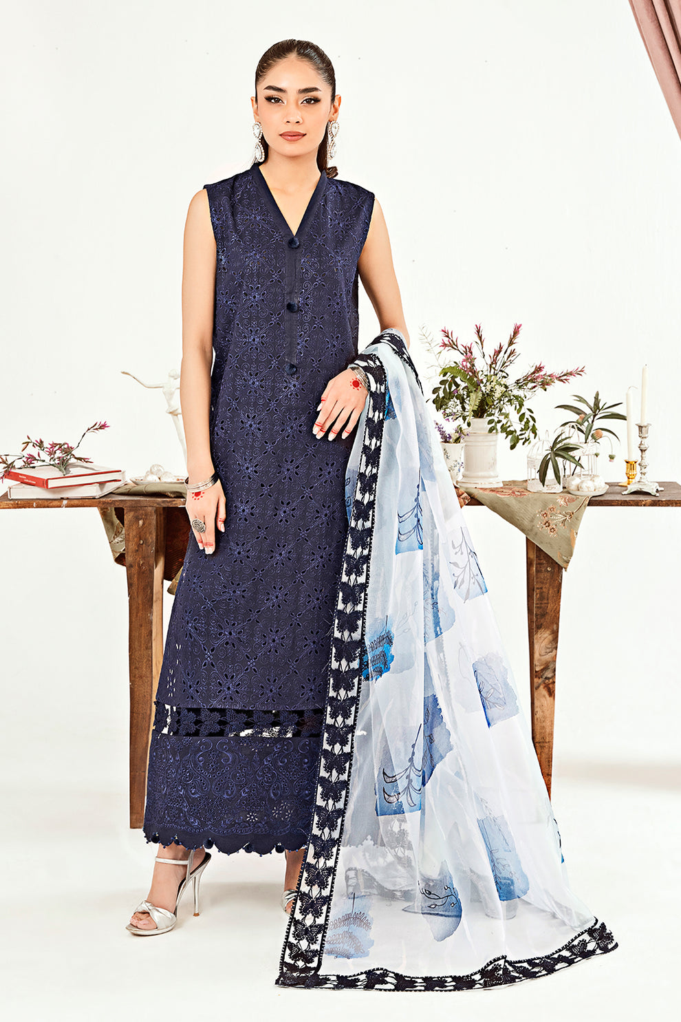 Neeshay | Zoella Lawn Collection | Elara - by - Libasekhas UK - Registered Vendor of : Neeshay - 100% Original Designer Dresss