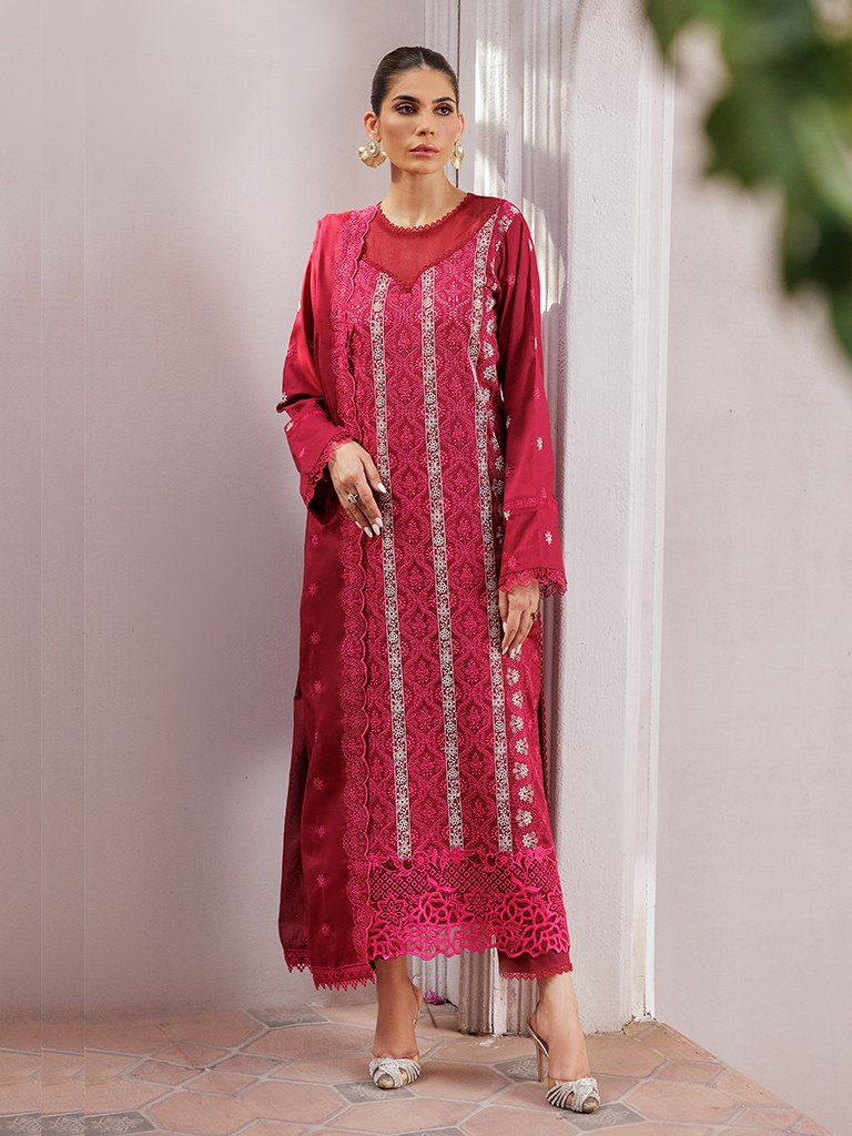 Rajbari | Nissa Chikankari Edition 25 | D# - 07 - by - Libasekhas UK - Registered Vendor of : Rajbari - 100% Original Designer Dresss