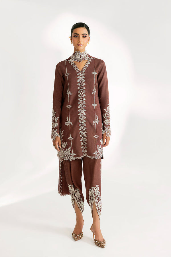 Saira Rizwan | Silk Pret 25 | AMBERE - by Libasekhas UK - Registered Vendor of : Saira Rizwan - 100% Original Designer Dress