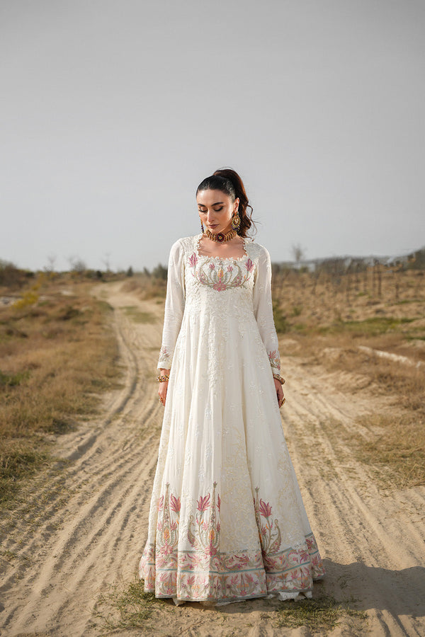 Nilofer Shahid | Verve Summer 24 | Kaira  Verve SS 24 - by - Libasekhas UK - Registered Vendor of : Nilofer Shahid - 100% Original Designer Dresss