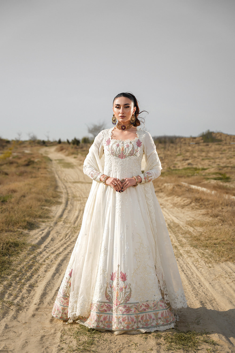 Nilofer Shahid | Verve Summer 24 | Kaira  Verve SS 24 - by - Libasekhas UK - Registered Vendor of : Nilofer Shahid - 100% Original Designer Dresss