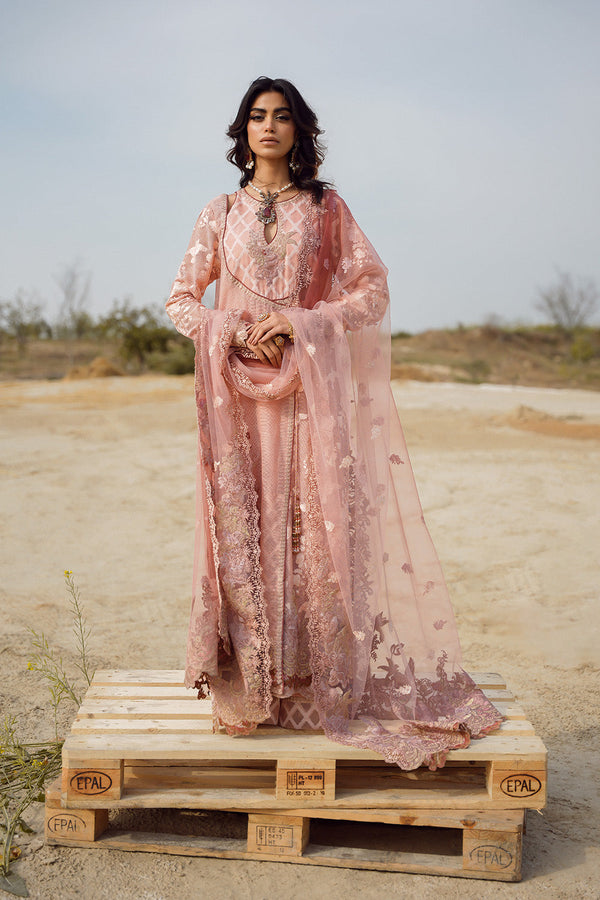 Nilofer Shahid | Verve Summer 24 | Sasha (3pc)  Verve SS 24 - by - Libasekhas UK - Registered Vendor of : Nilofer Shahid - 100% Original Designer Dresss
