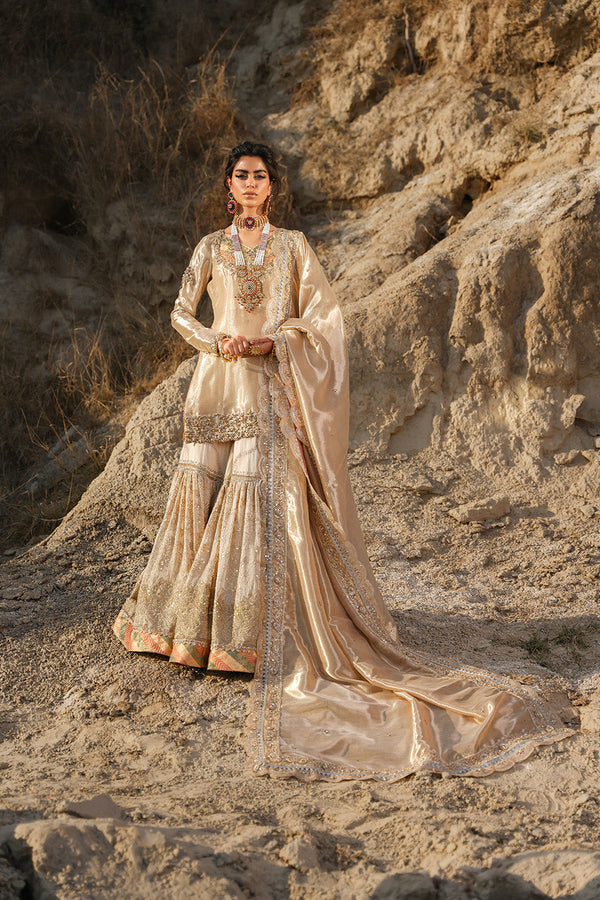 Nilofer Shahid | Verve Summer 24 | Zahria  Verve SS 24 - by - Libasekhas UK - Registered Vendor of : Nilofer Shahid - 100% Original Designer Dresss