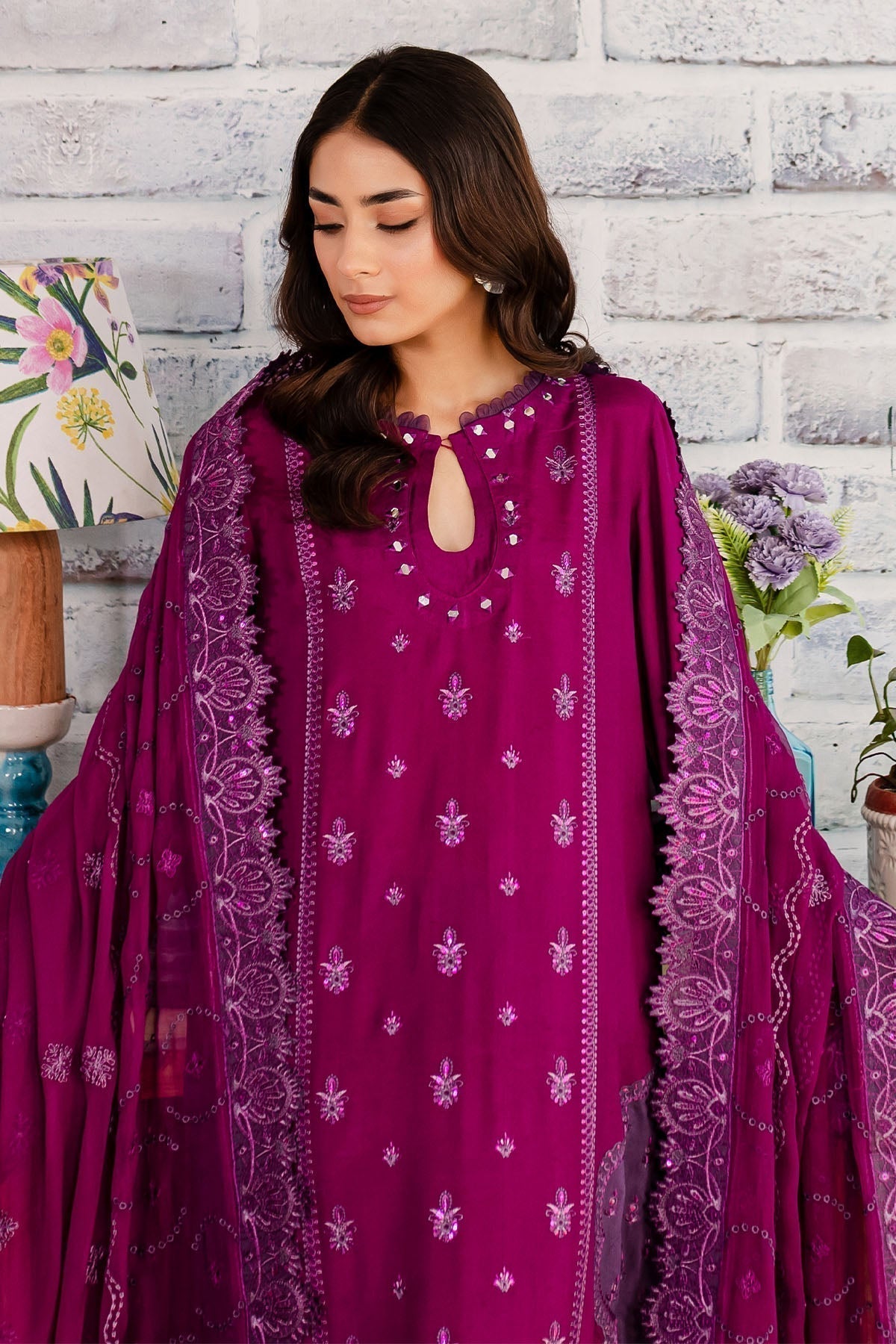 Nureh | Shades Of Summer | NP-494 - by - Libasekhas UK - Registered Vendor of : Nureh - 100% Original Designer Dresss