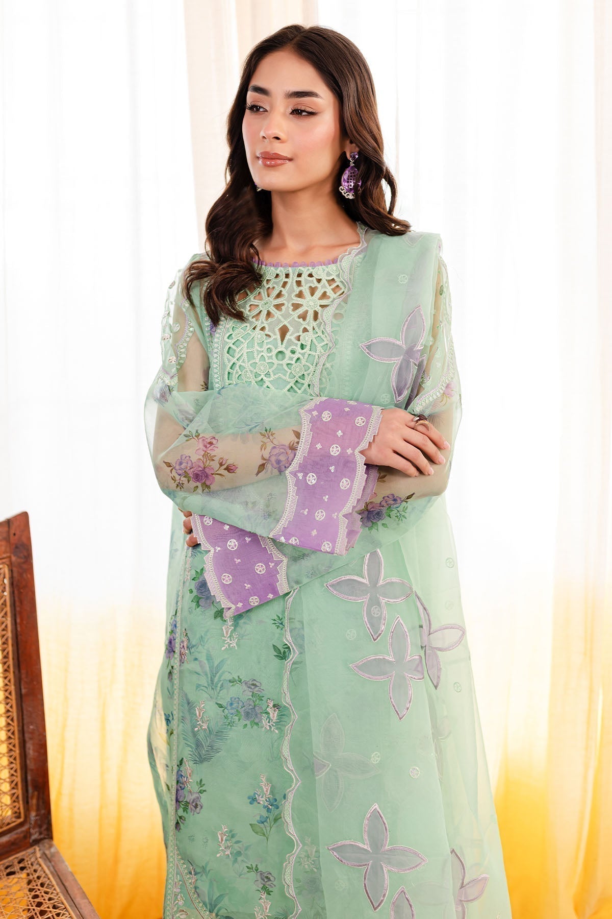 Nureh | Shades Of Summer | NP-491 - by - Libasekhas UK - Registered Vendor of : Nureh - 100% Original Designer Dresss