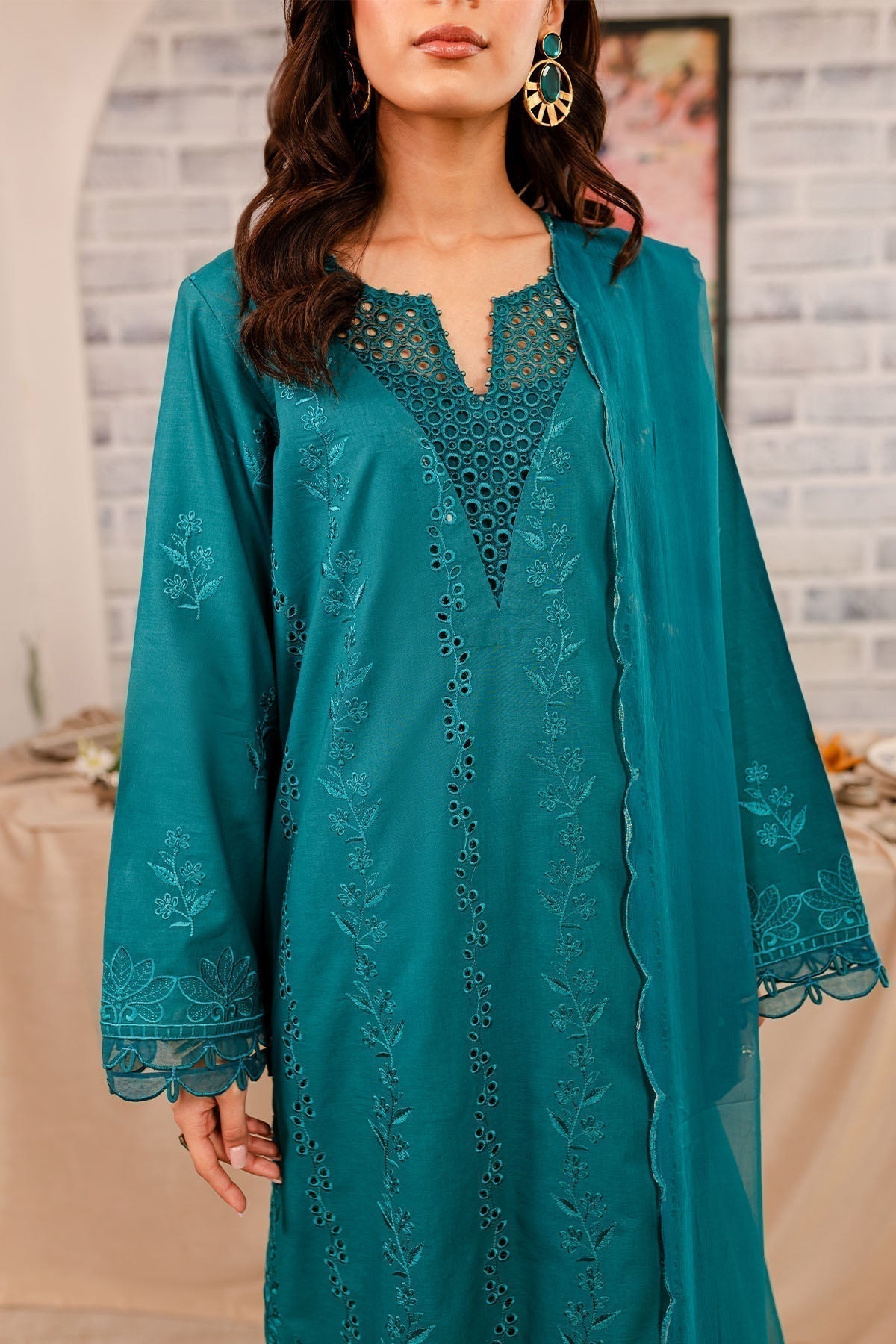 Nureh | Shades Of Summer | NP-495 - by - Libasekhas UK - Registered Vendor of : Nureh - 100% Original Designer Dresss