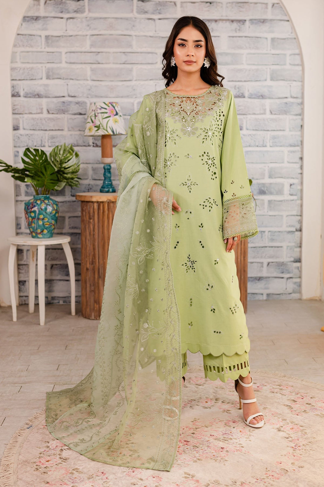 Nureh | Shades Of Summer | NP-490 - by - Libasekhas UK - Registered Vendor of : Nureh - 100% Original Designer Dresss