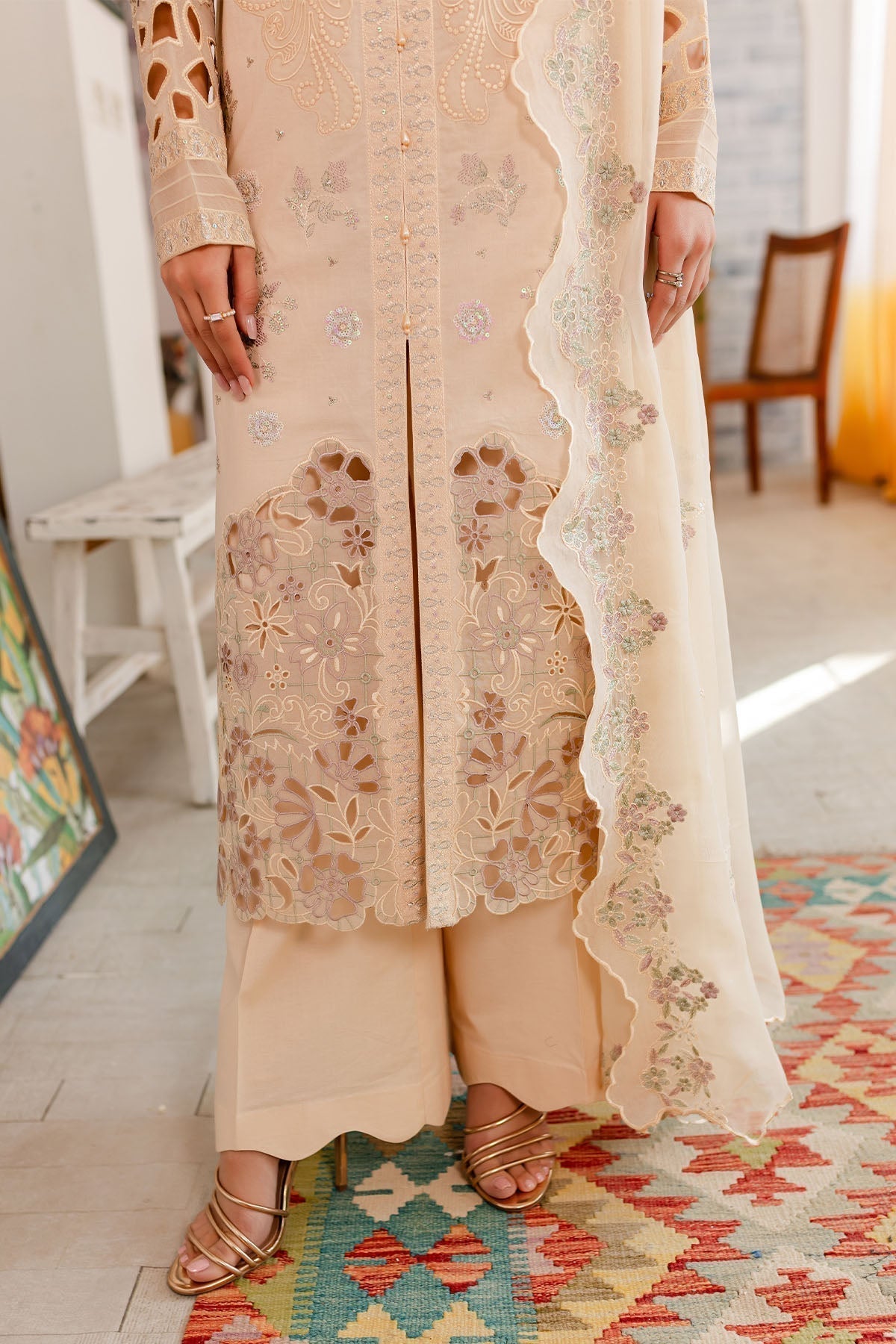Nureh | Shades Of Summer | NP-489 - by - Libasekhas UK - Registered Vendor of : Nureh - 100% Original Designer Dresss